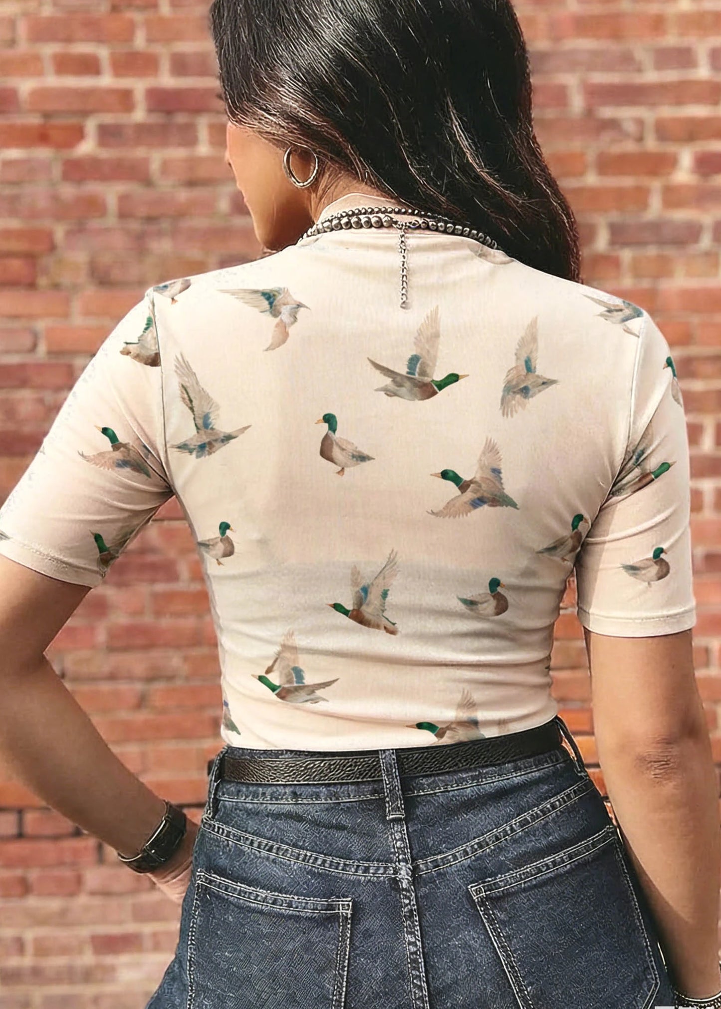 Mallard Muse Mesh Top