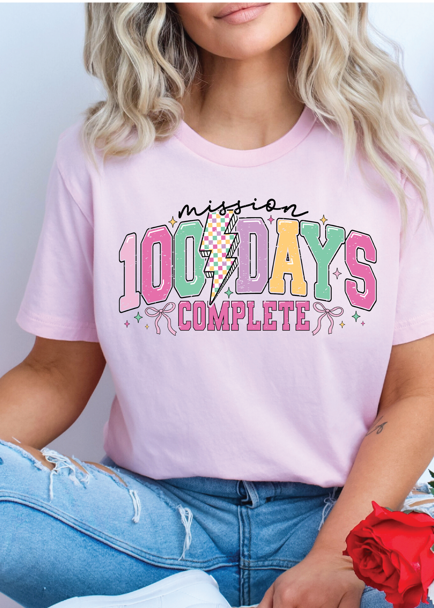 100 Days Complete Graphic Tee