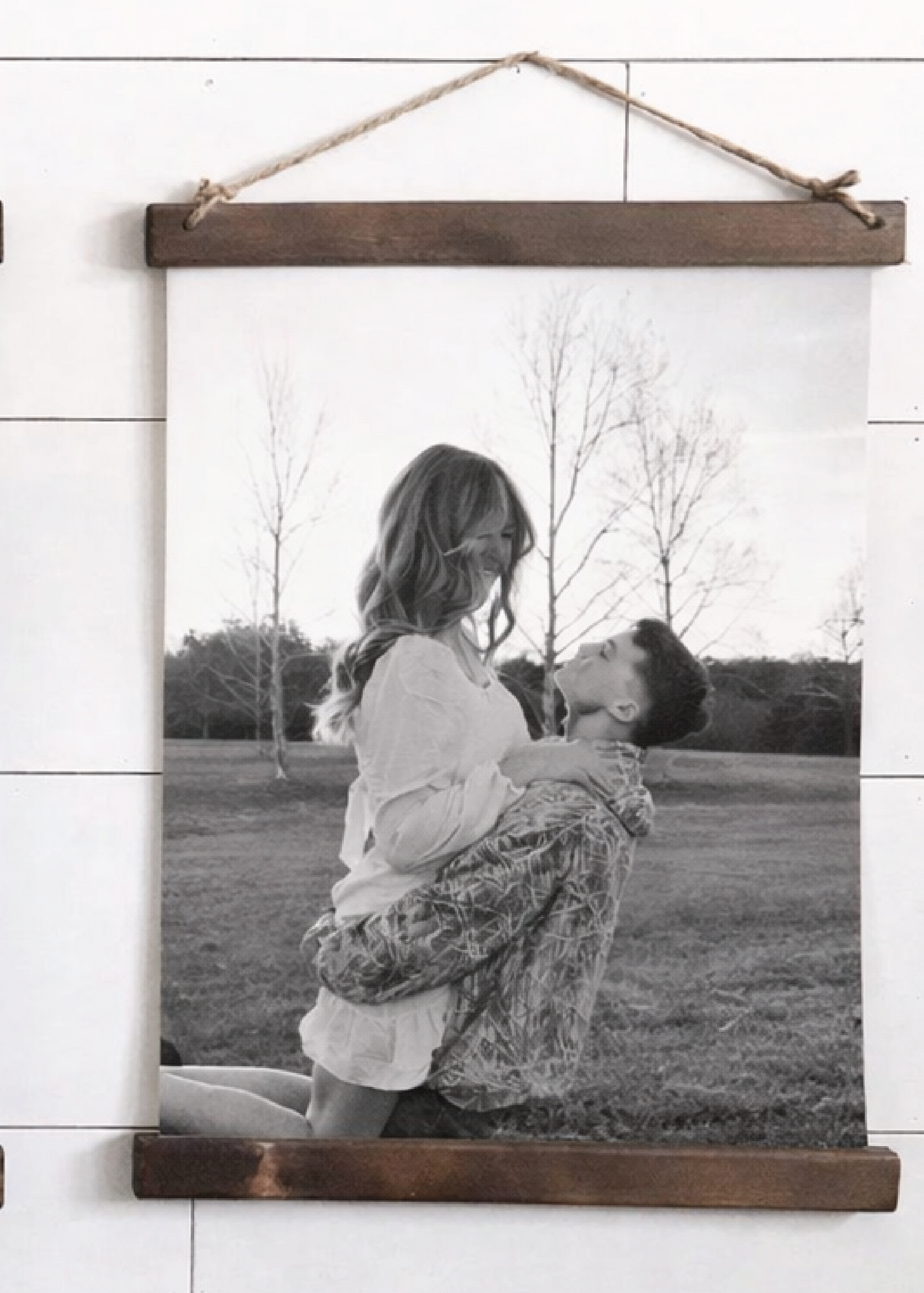 12x18 wood hanging canvas