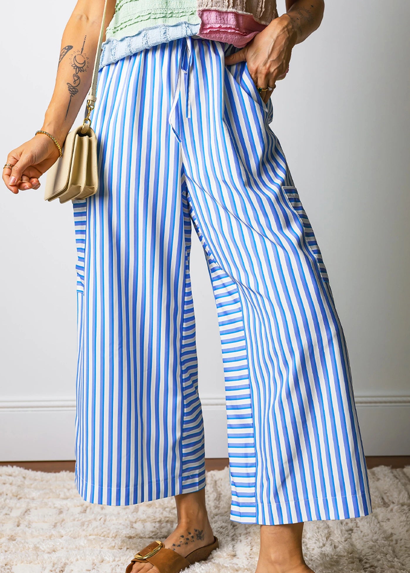 Shoreline Stripe Pants