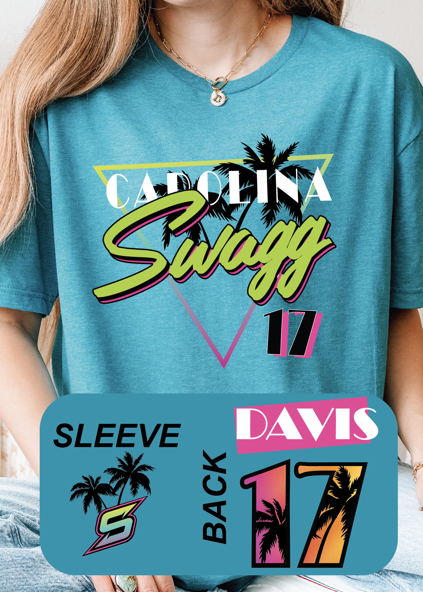 Carolina Swagg Vice Tee