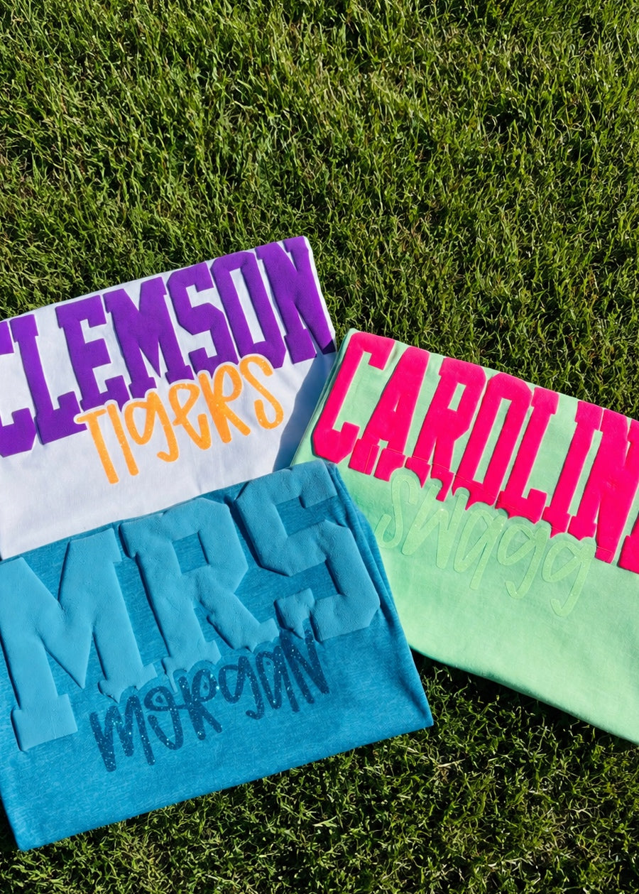 Build Your Own Puff + Glitter Tee
