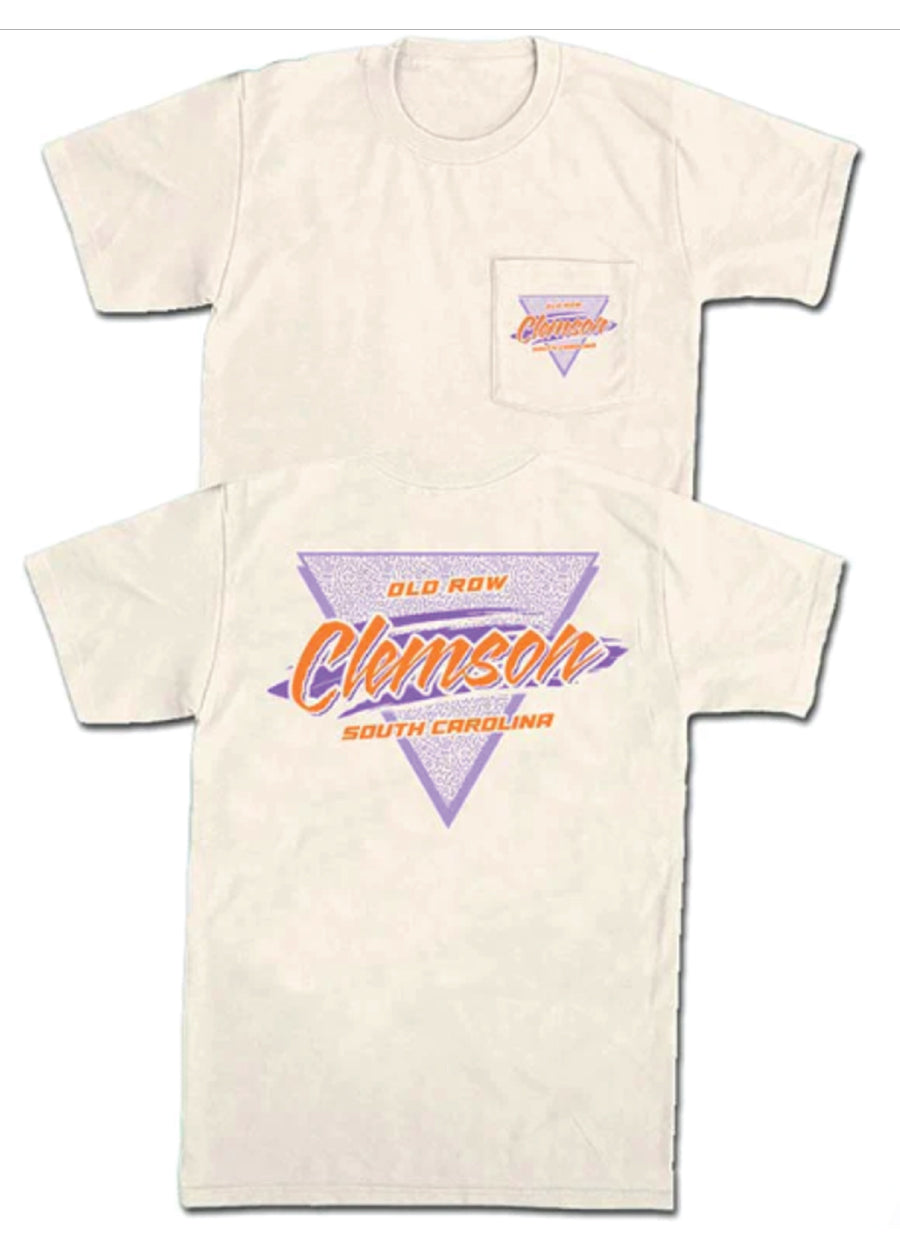 Clemson Retro Triangle 2.0 Pocket Tee