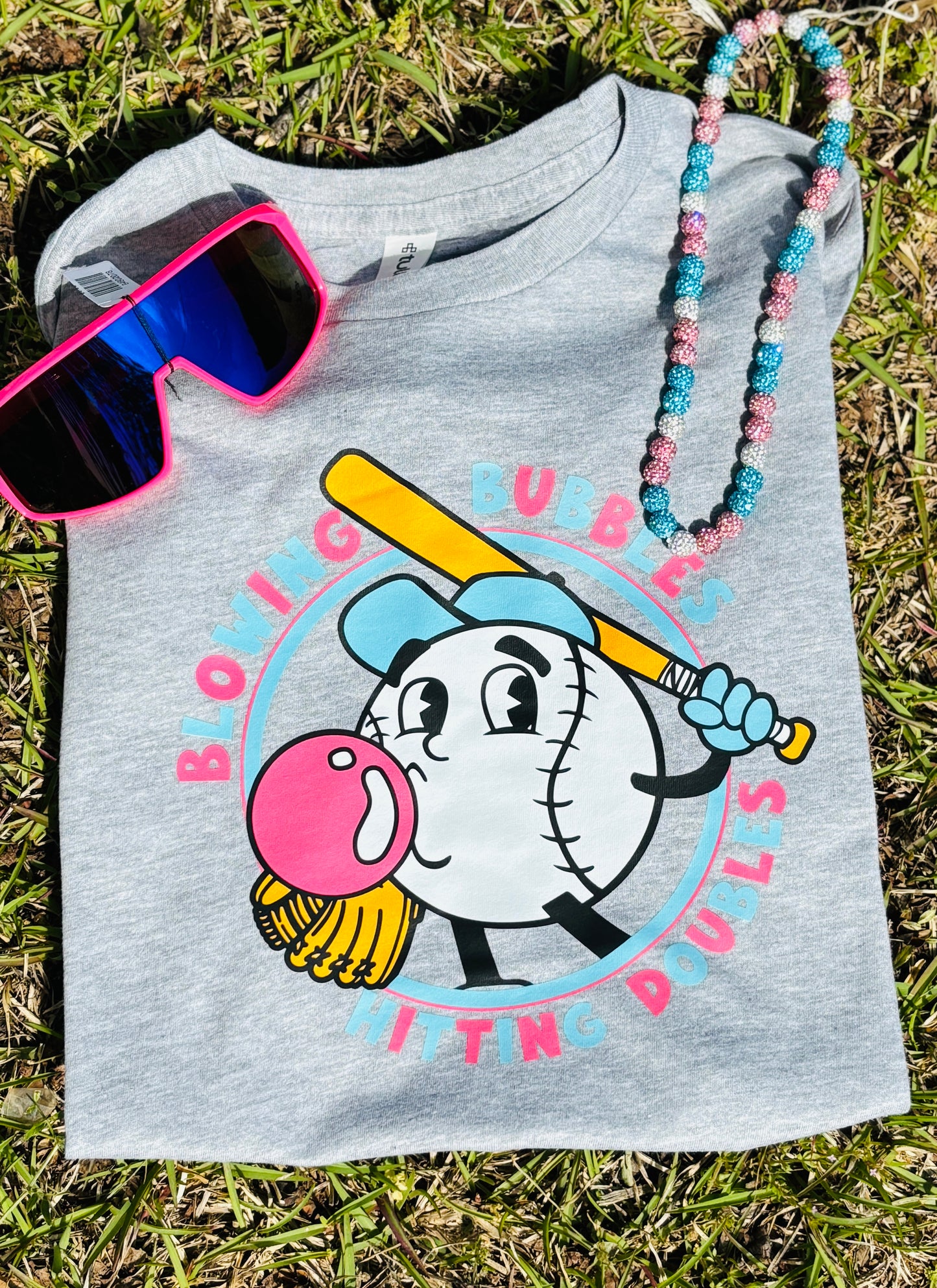 Blowing Bubbles & Hitting Doubles Tee