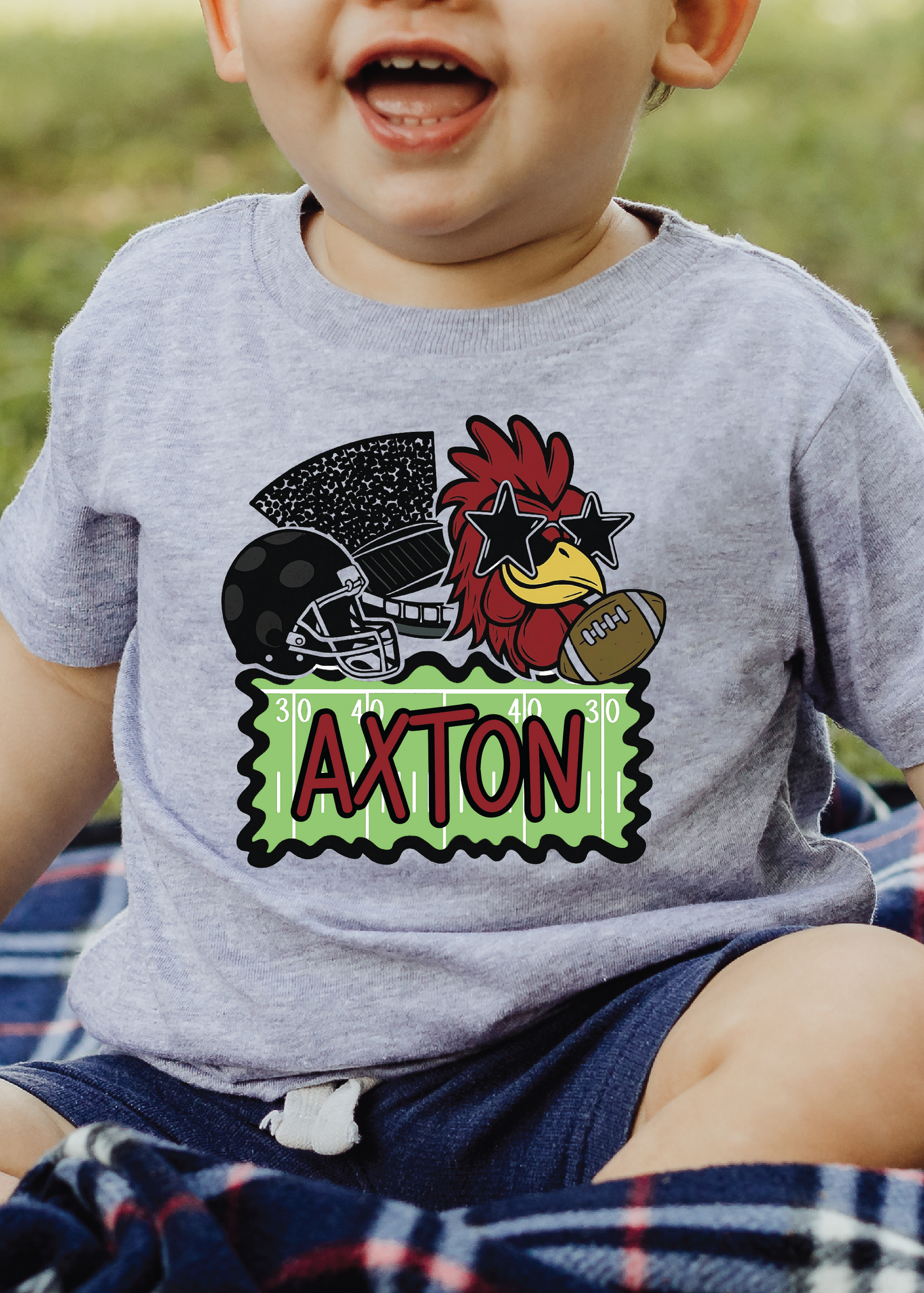 GAMECOCKS GAME DAY NAME PLATE TEE