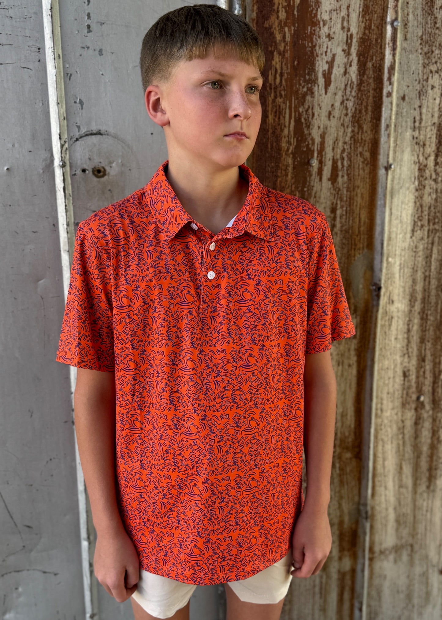 Boy's Tiger Polo