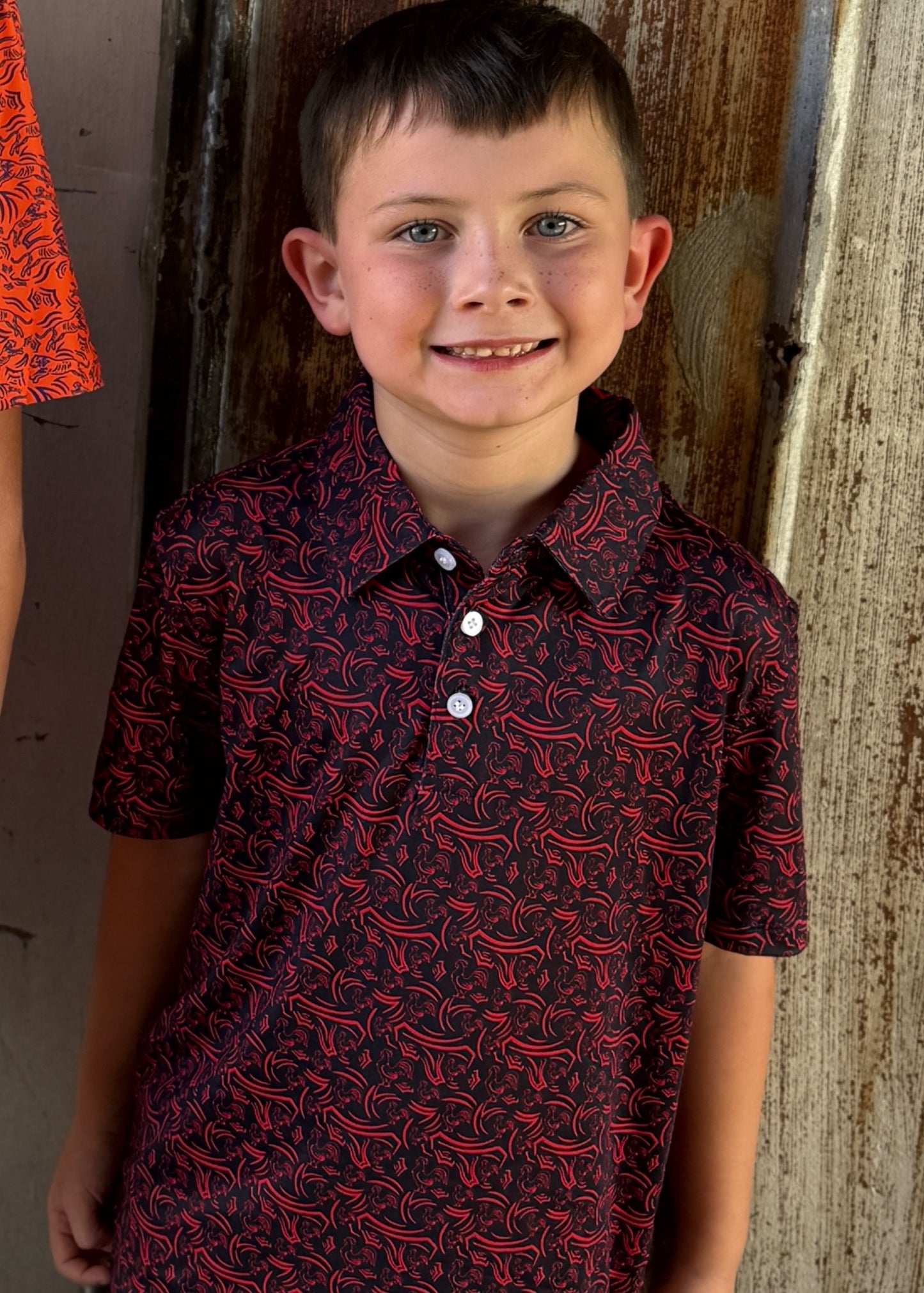 Boy's Rooster Polo