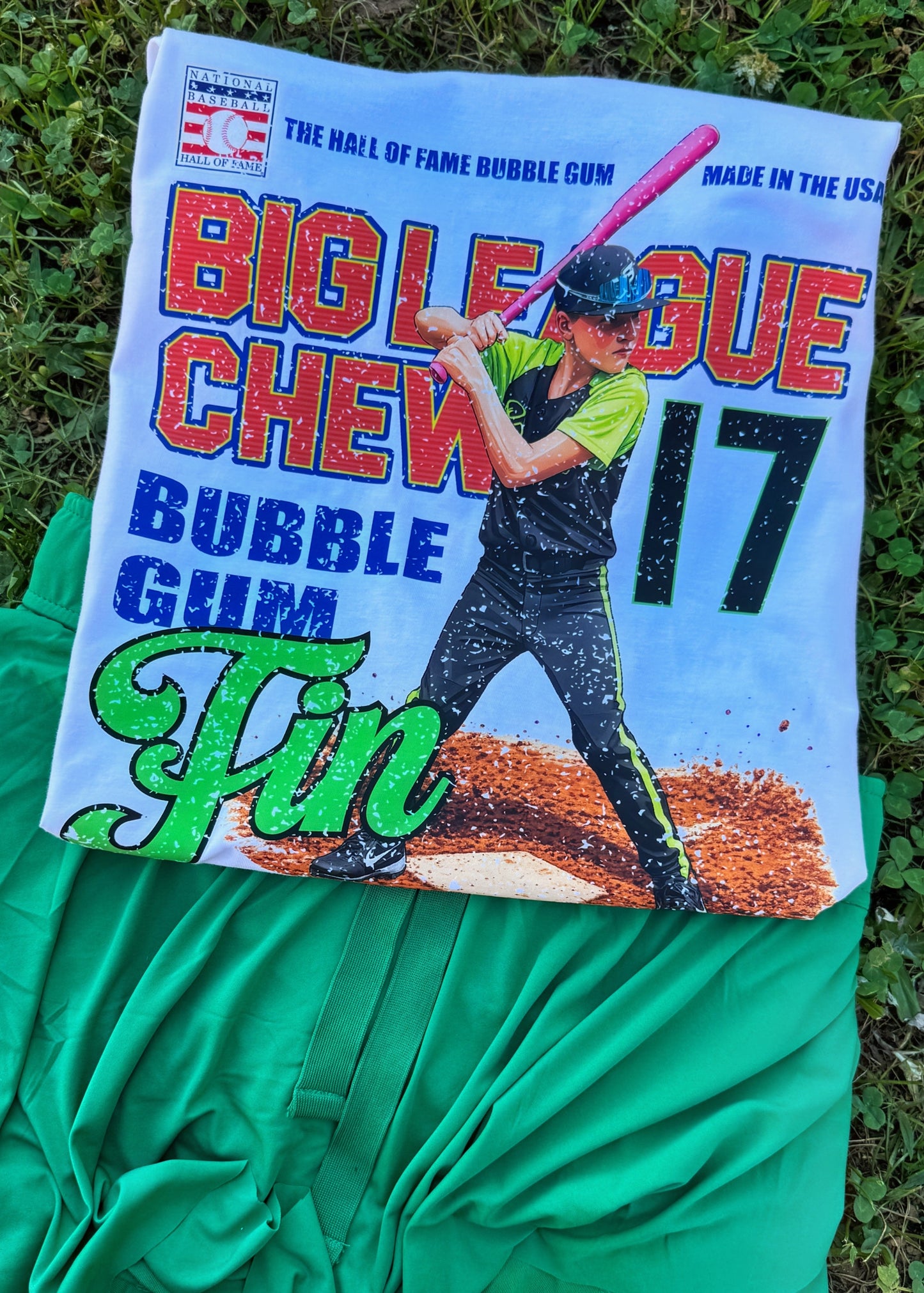 Custom Big league tee