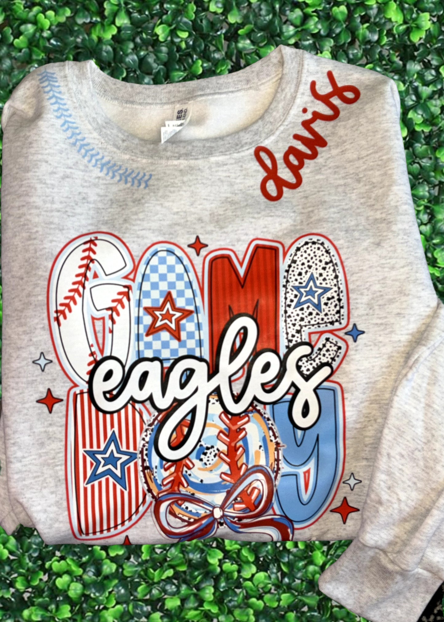 BASEBALL Gameday Sitches Custom Sweatshirt