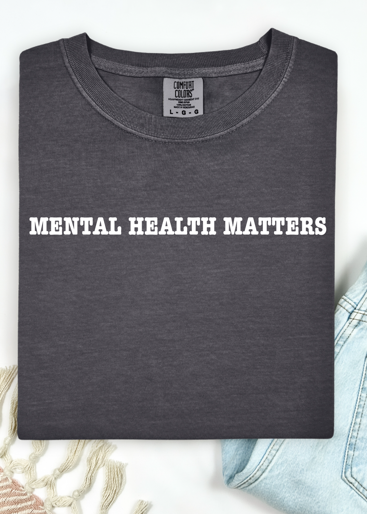 Mental Health Matters Comfort Color Tee