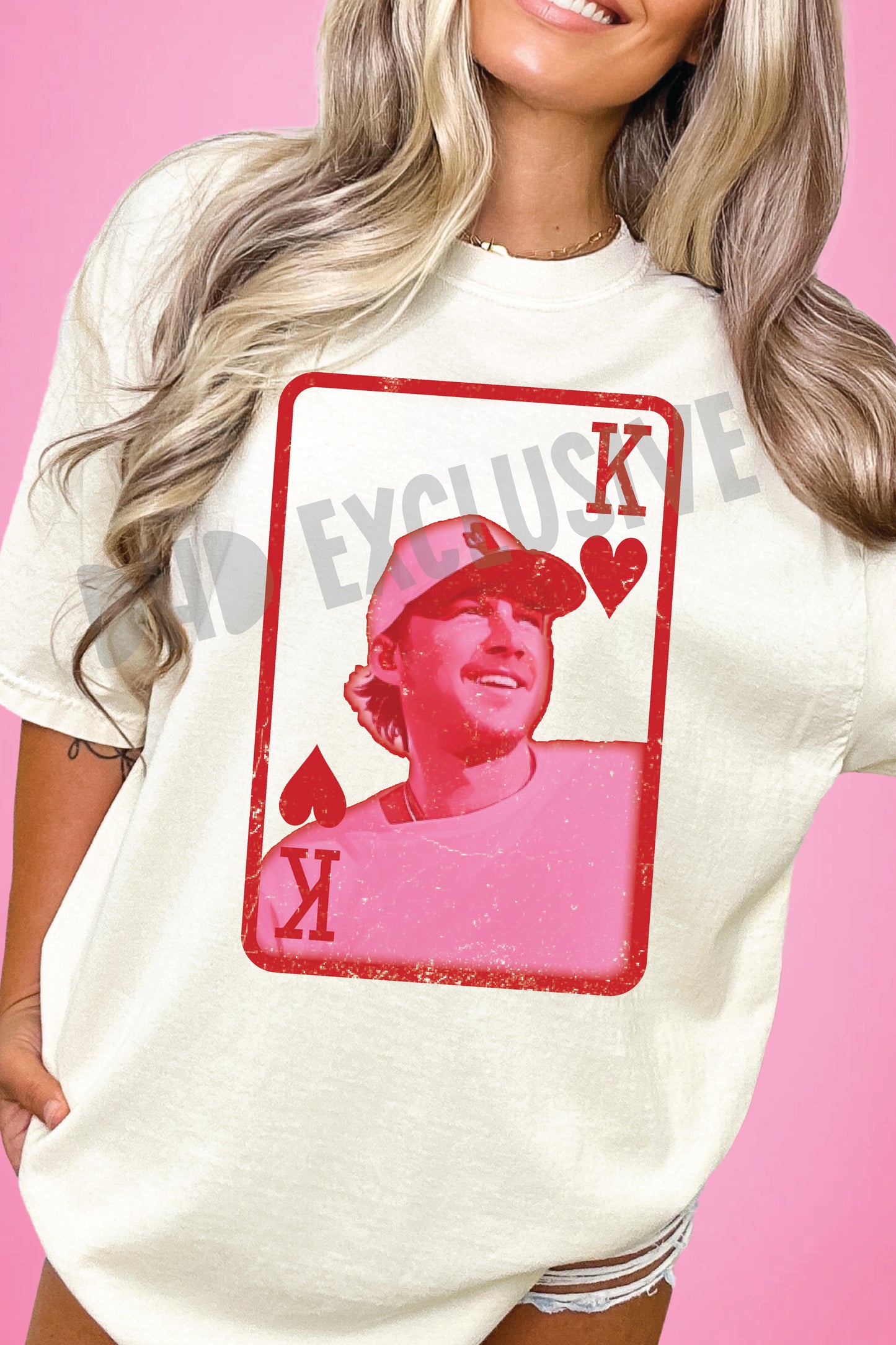 King of Hearts MW Comfort Color Tee