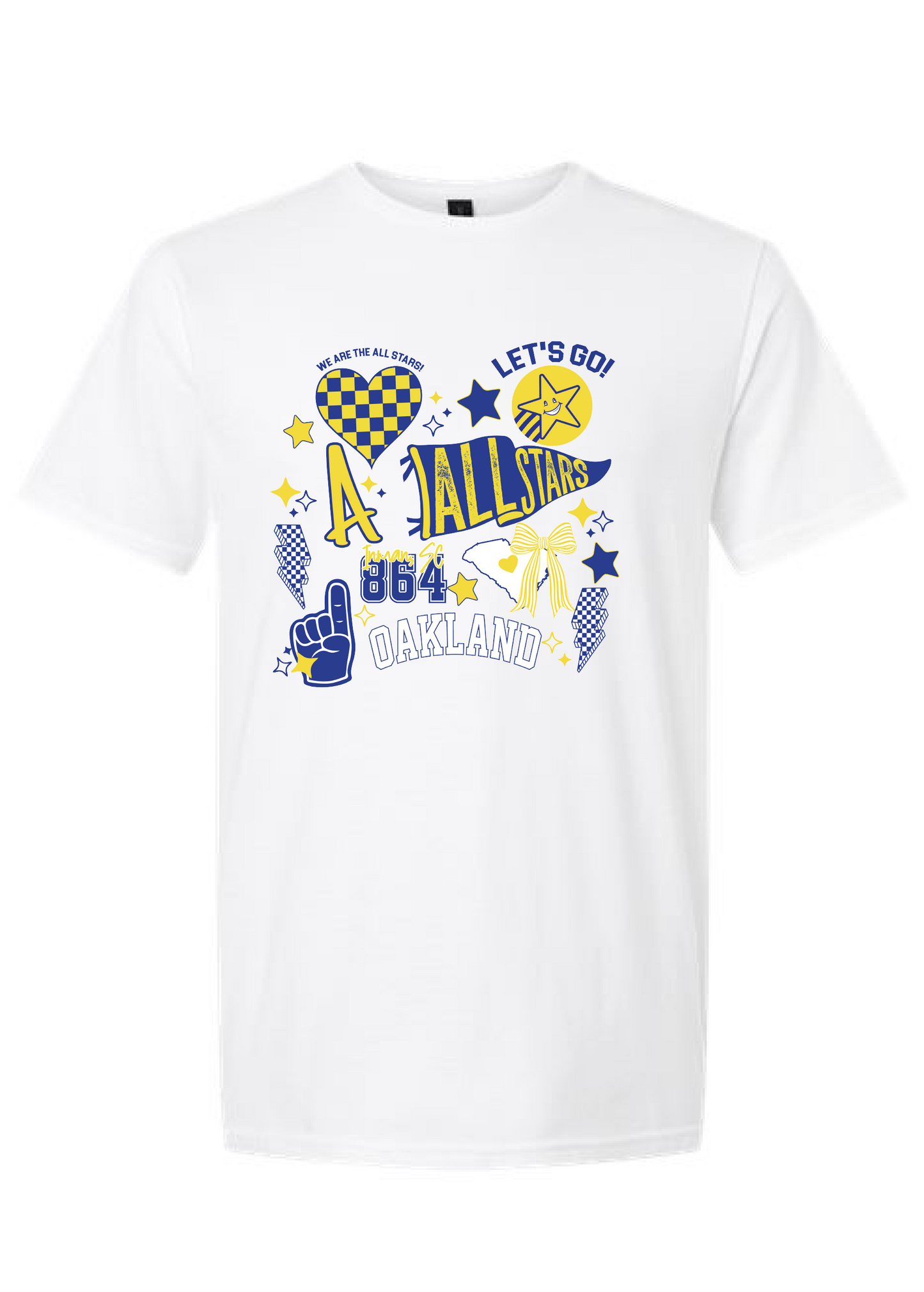 Oakland Allstars #1 FAN Collage Tee