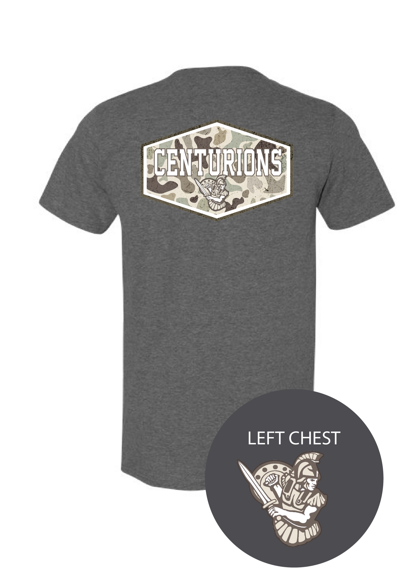 Camo Badge Centurions Graphic Tee