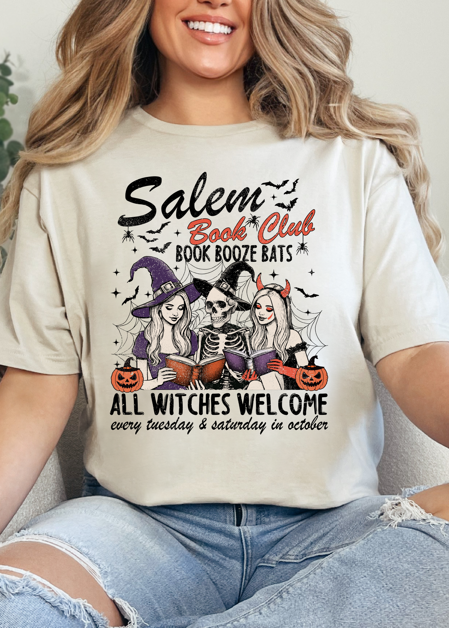 Salem Book Club Graphic Tee