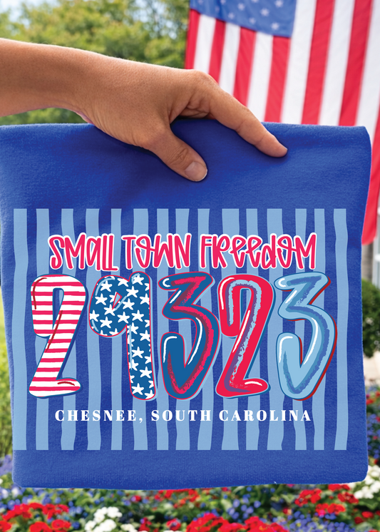 Patriotic Small Town Custom Tees