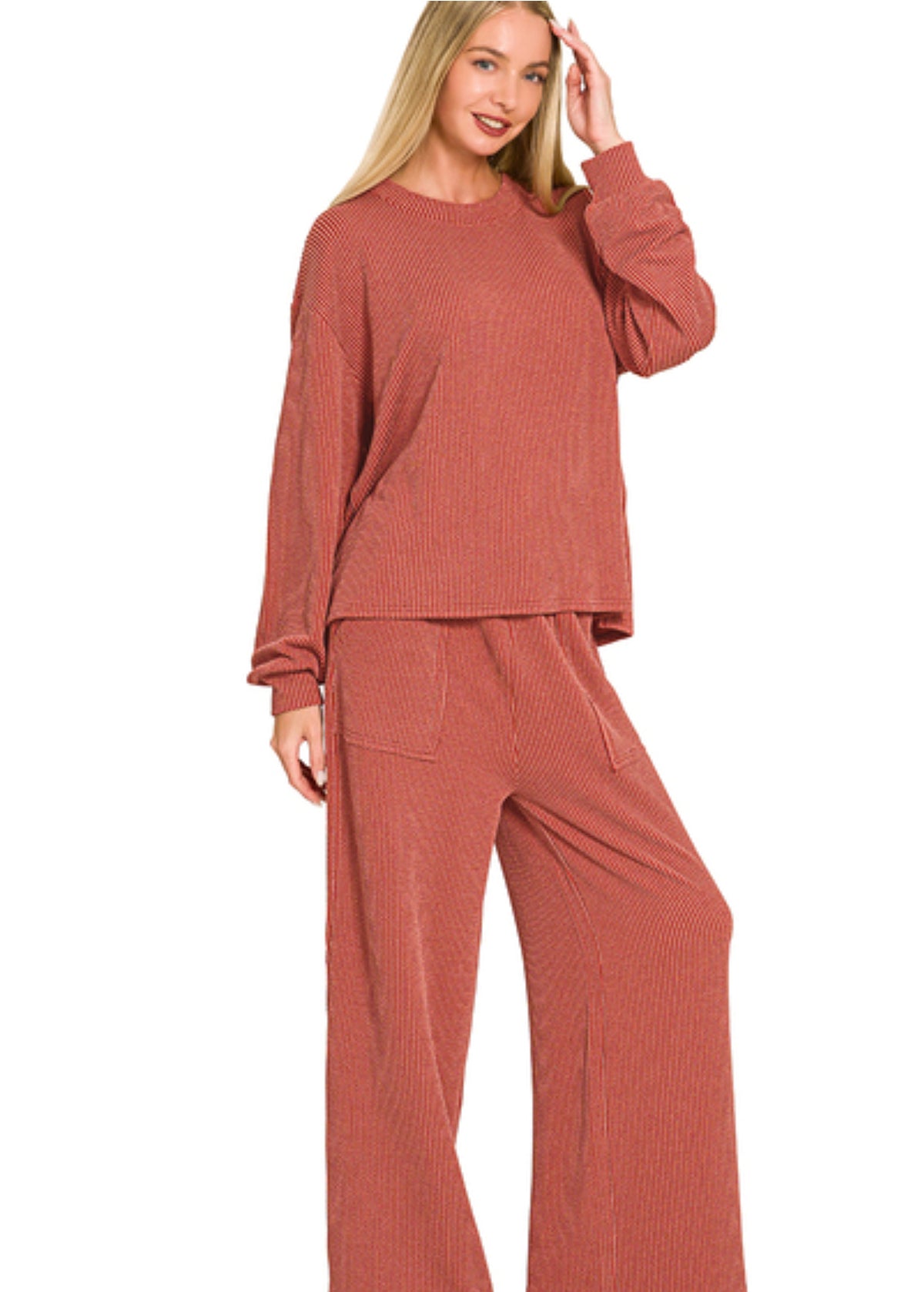 Living Easy Ribbed Set