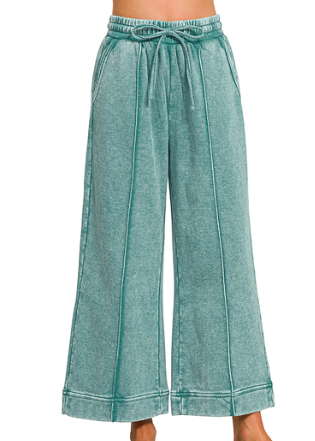 Casual Crush Wide Leg Crop Pants
