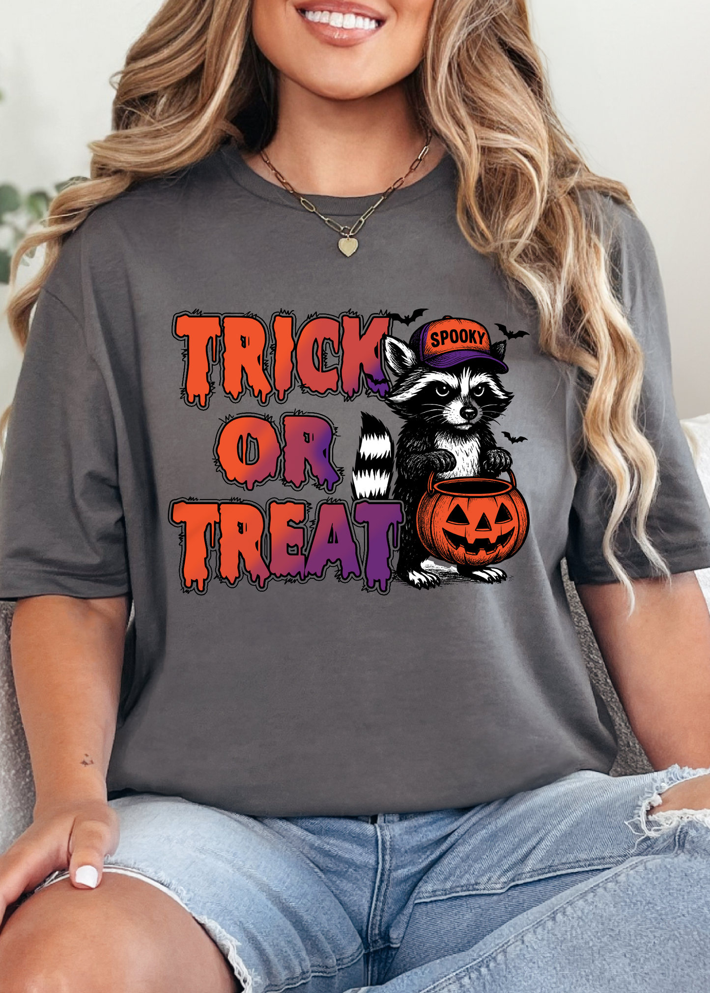 Feral Trick Or Treat Graphic Tee