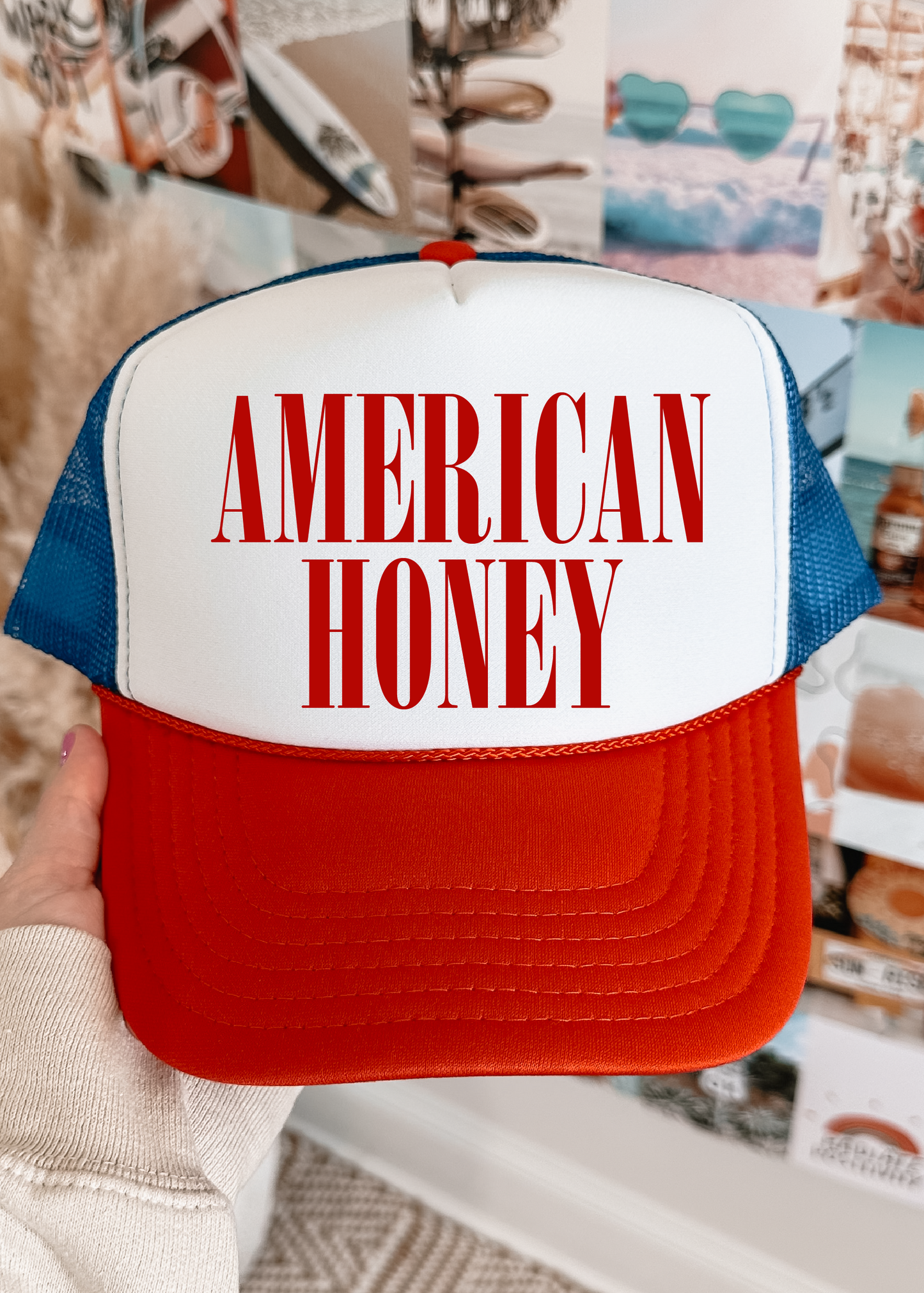 American Honey Foam Trucker