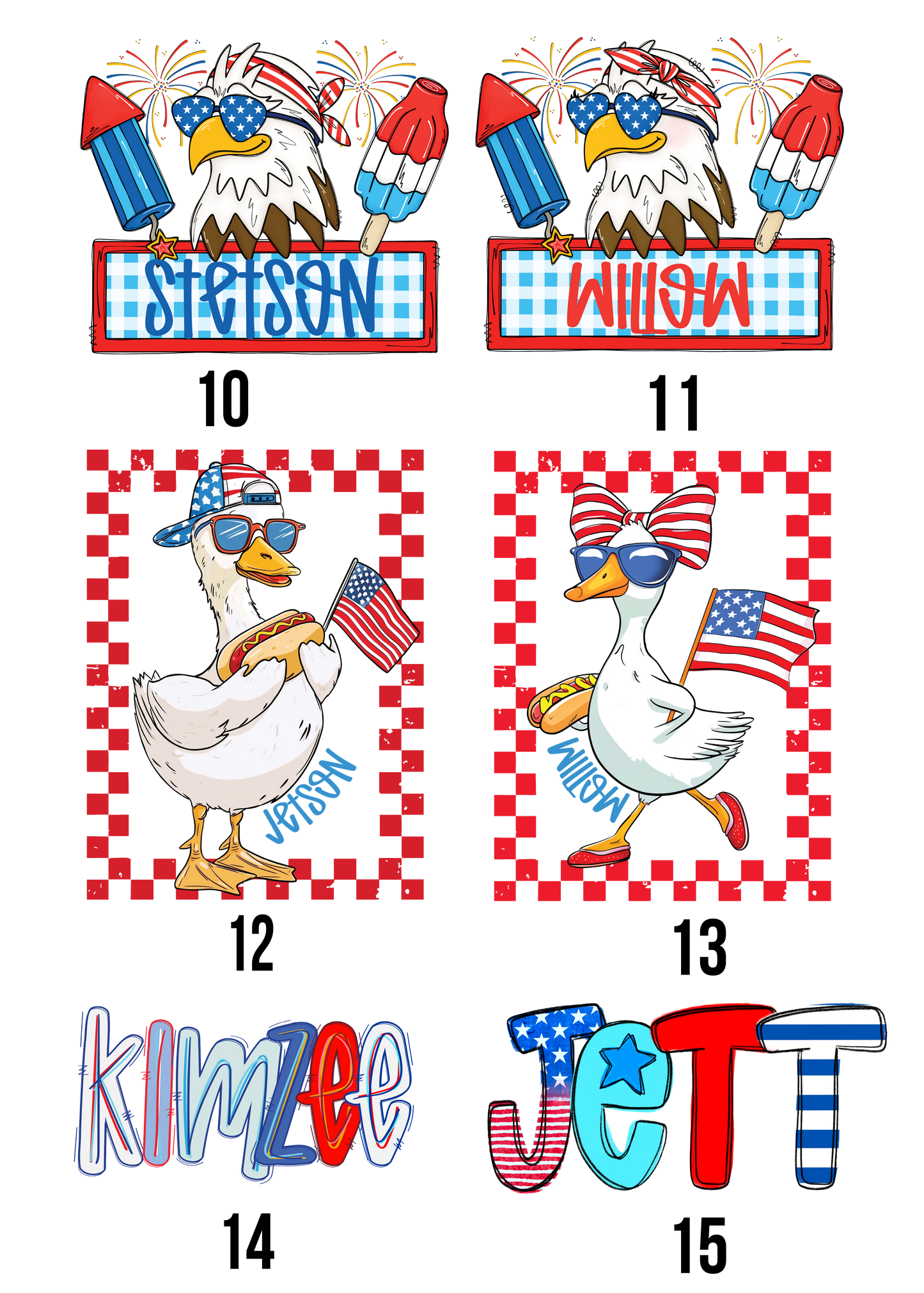 BUILD YOUR OWN PATRIOTIC TEE