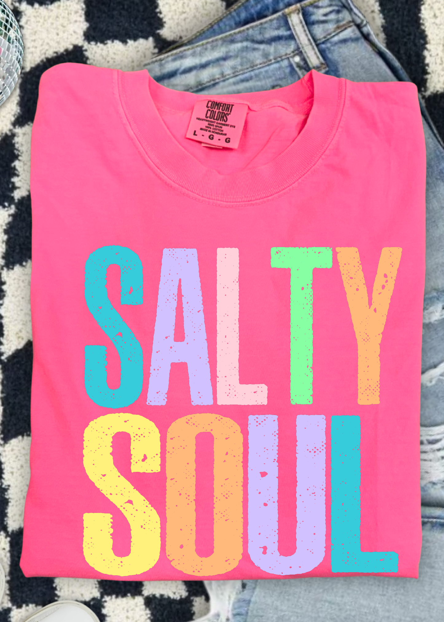 Salty Soul Comfort Color Tee