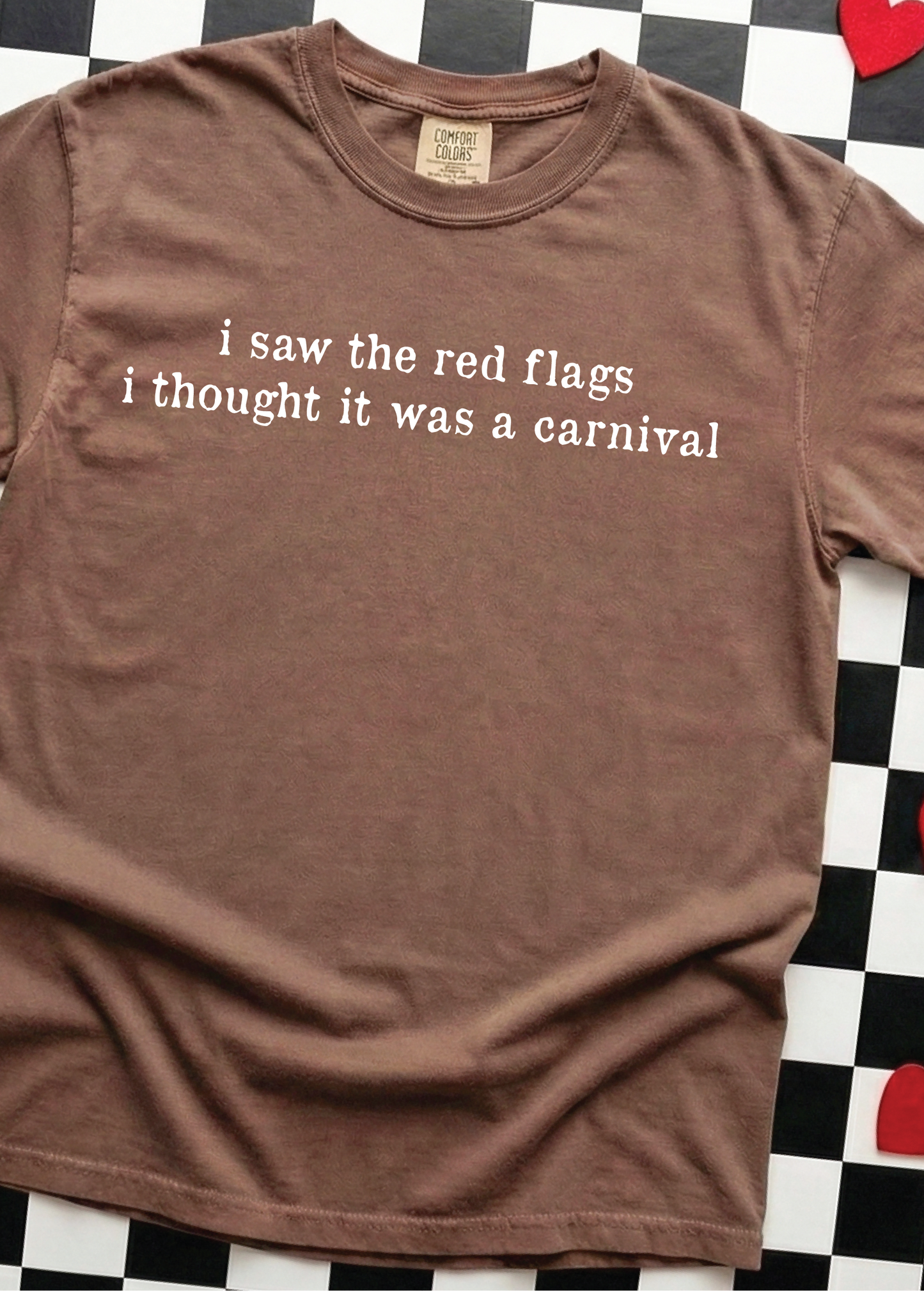 Red Flags Comfort Color Tee