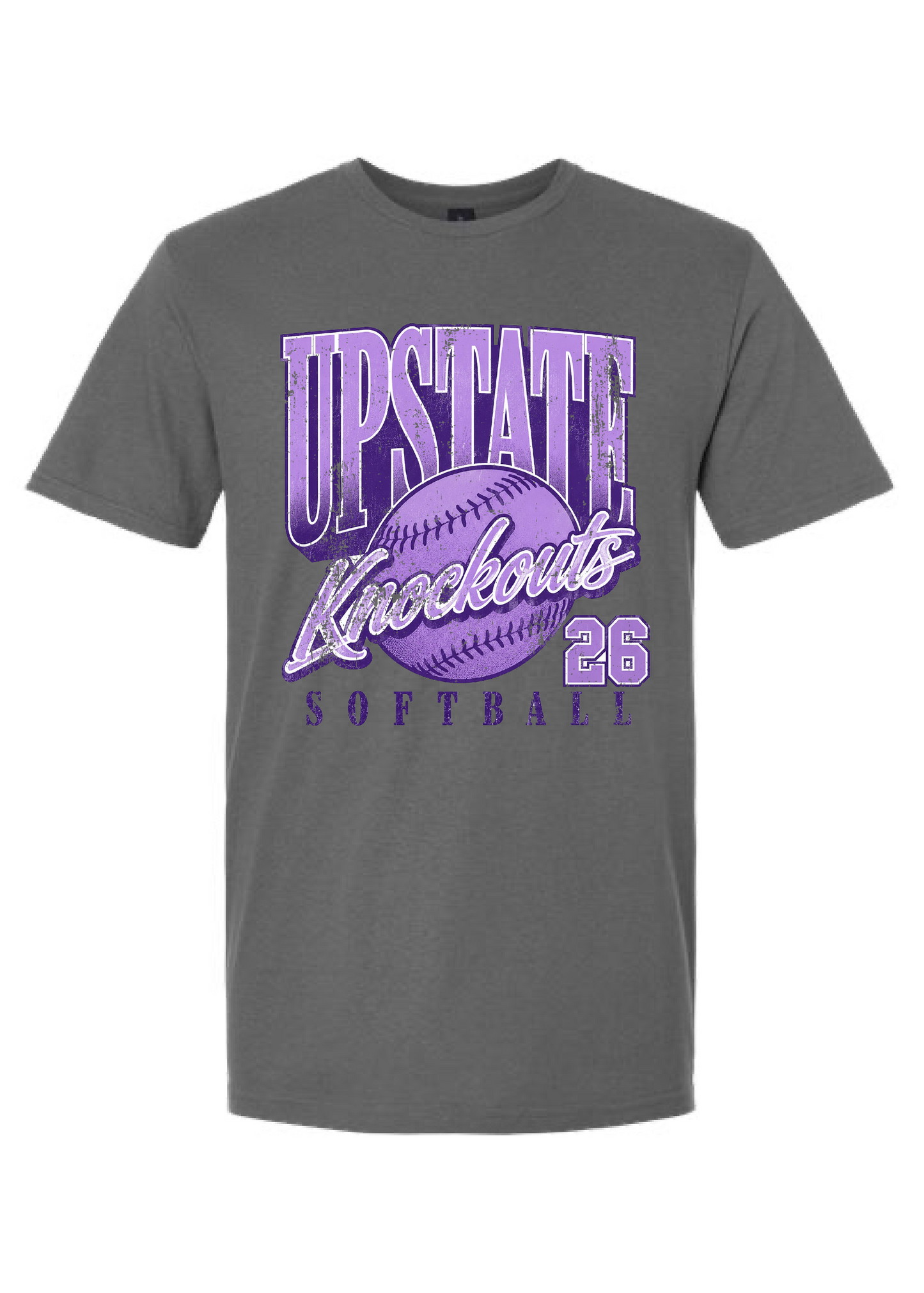 Upstate Knockouts Softball Vintage Tee