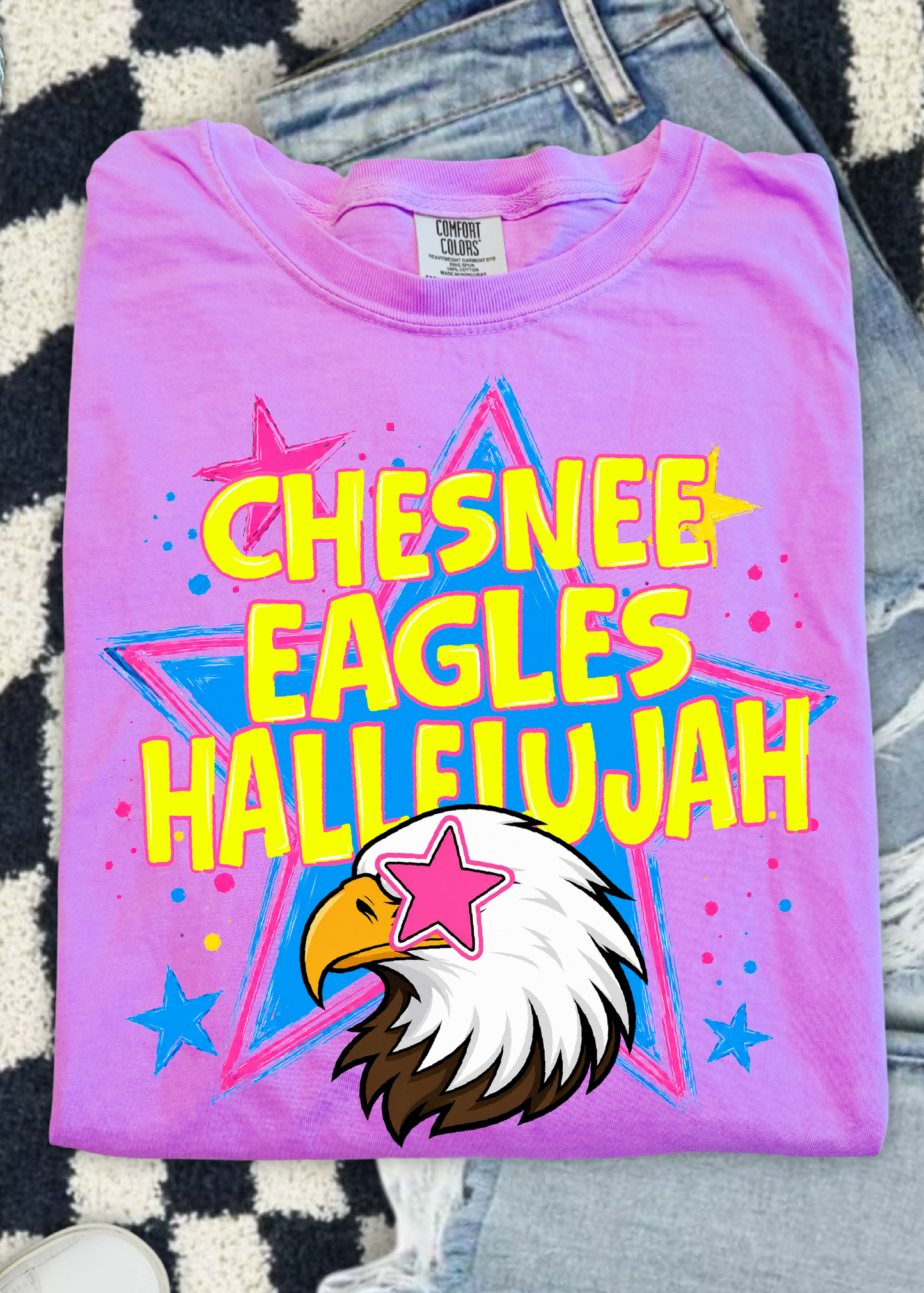 Custom Mascot Hallelujah COMFORT COLOR Tee