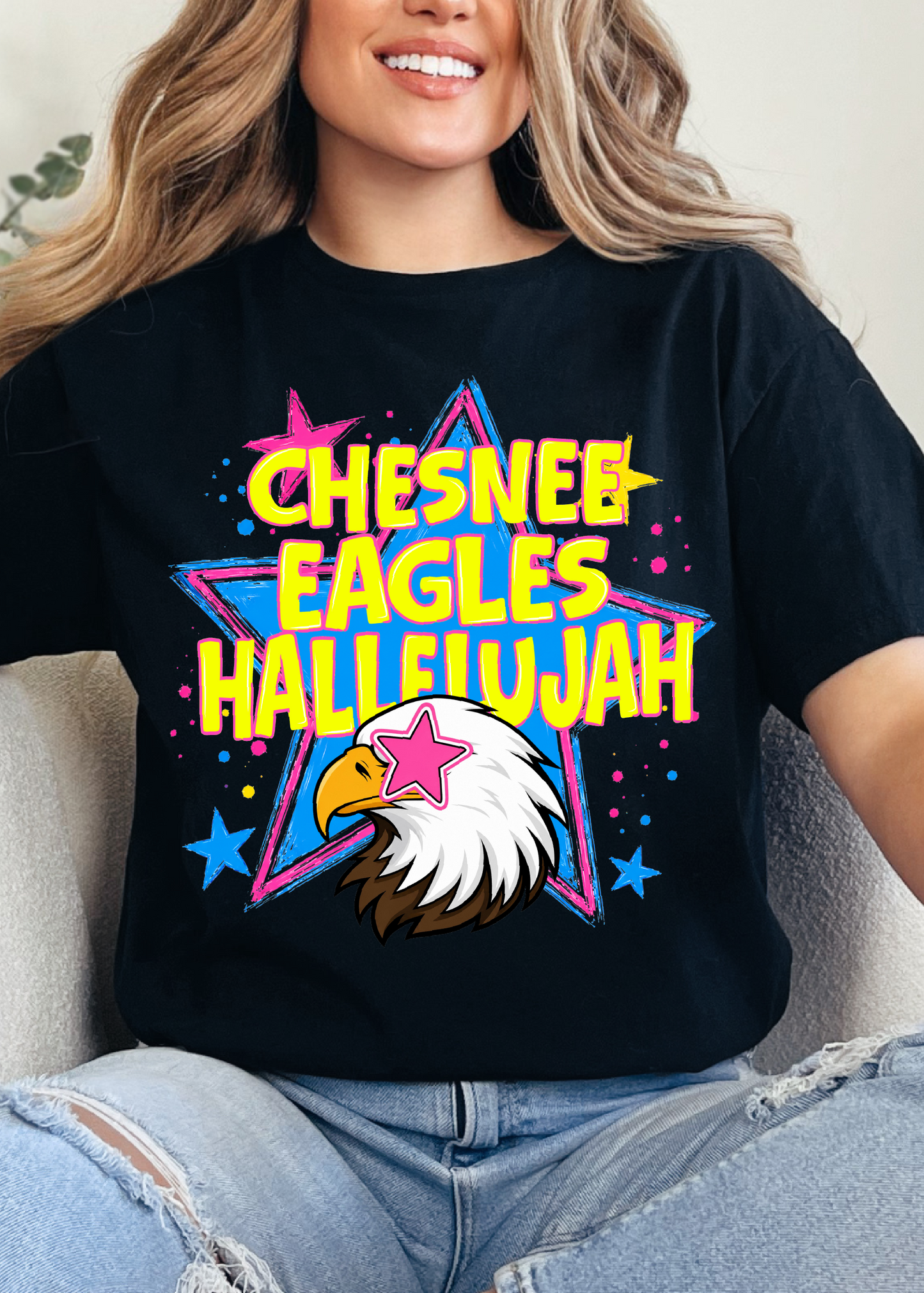 Custom Mascot Hallelujah Gildan Tee