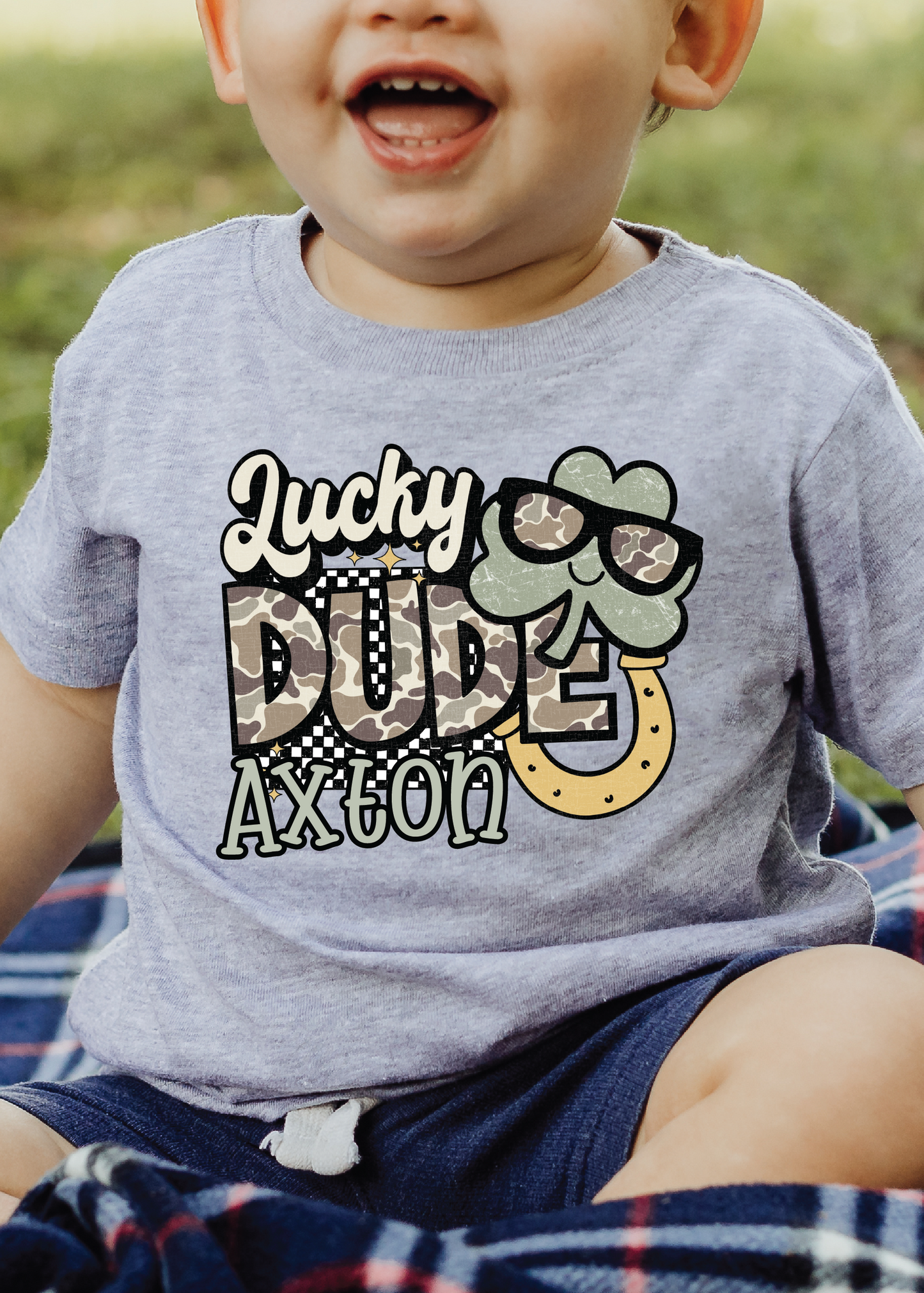 One Lucky Dude Graphic Tee