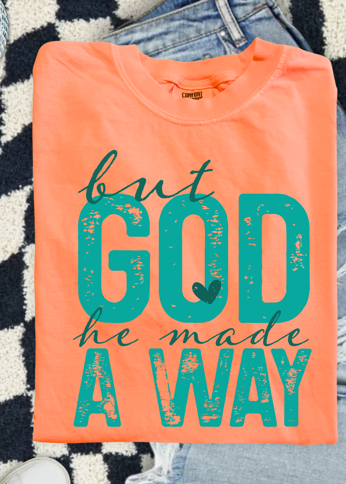 BUT GOD COMFORT COLOR TEE