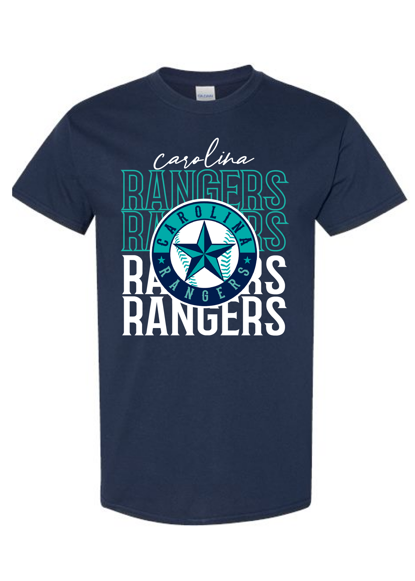 Rangers Stacked Graphic Tee