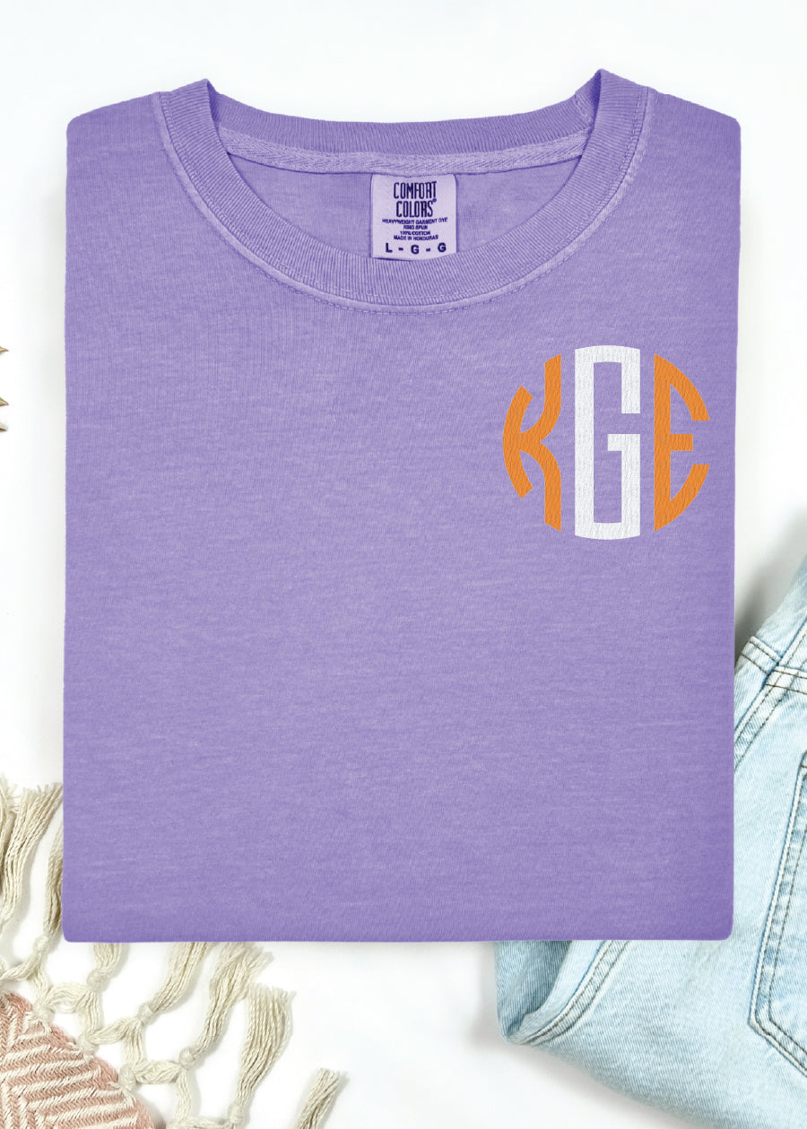 Neon Summer Lovin' EMB Comfort Color Tee