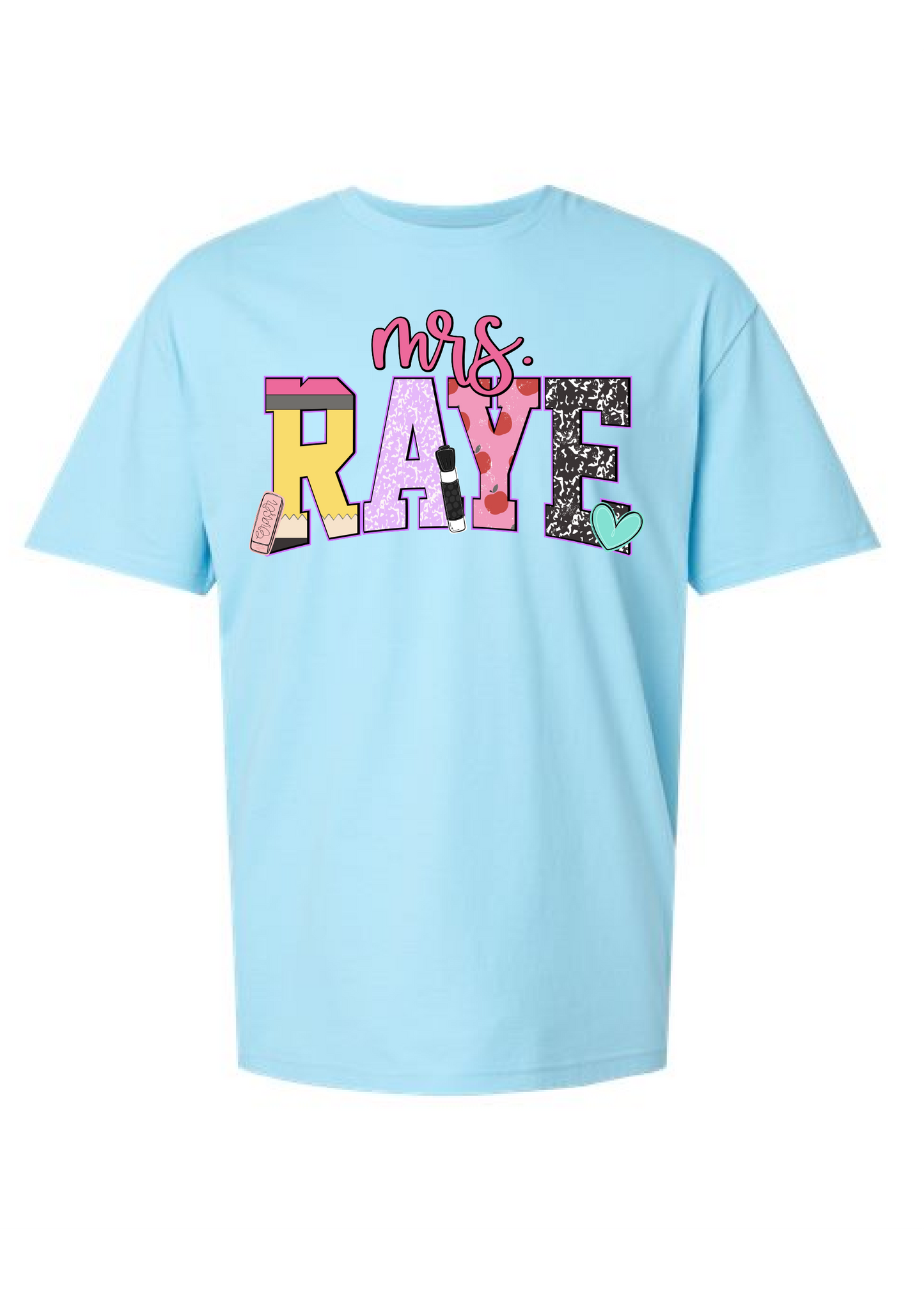 Teacher Alpha Personalized Tee