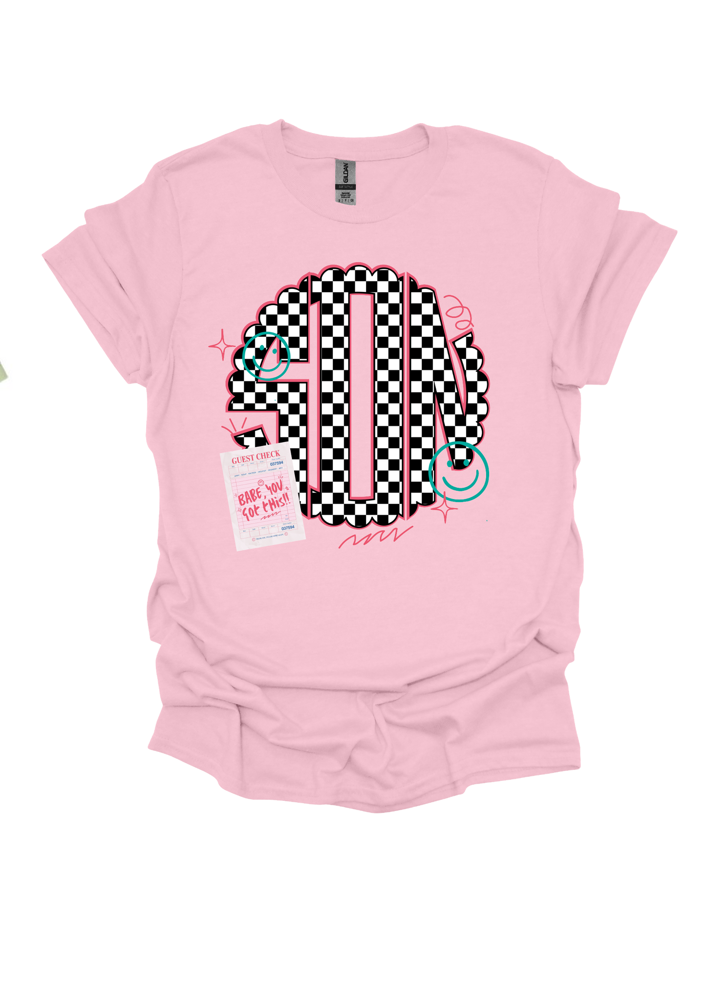Monogram Guest Check Graphic Tee