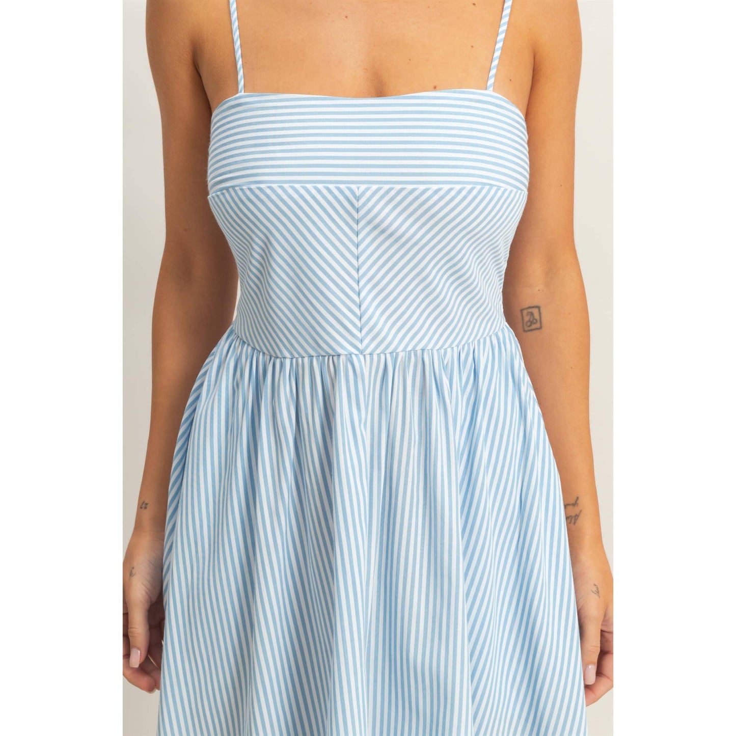 Dockside Darlin' Striped Dress