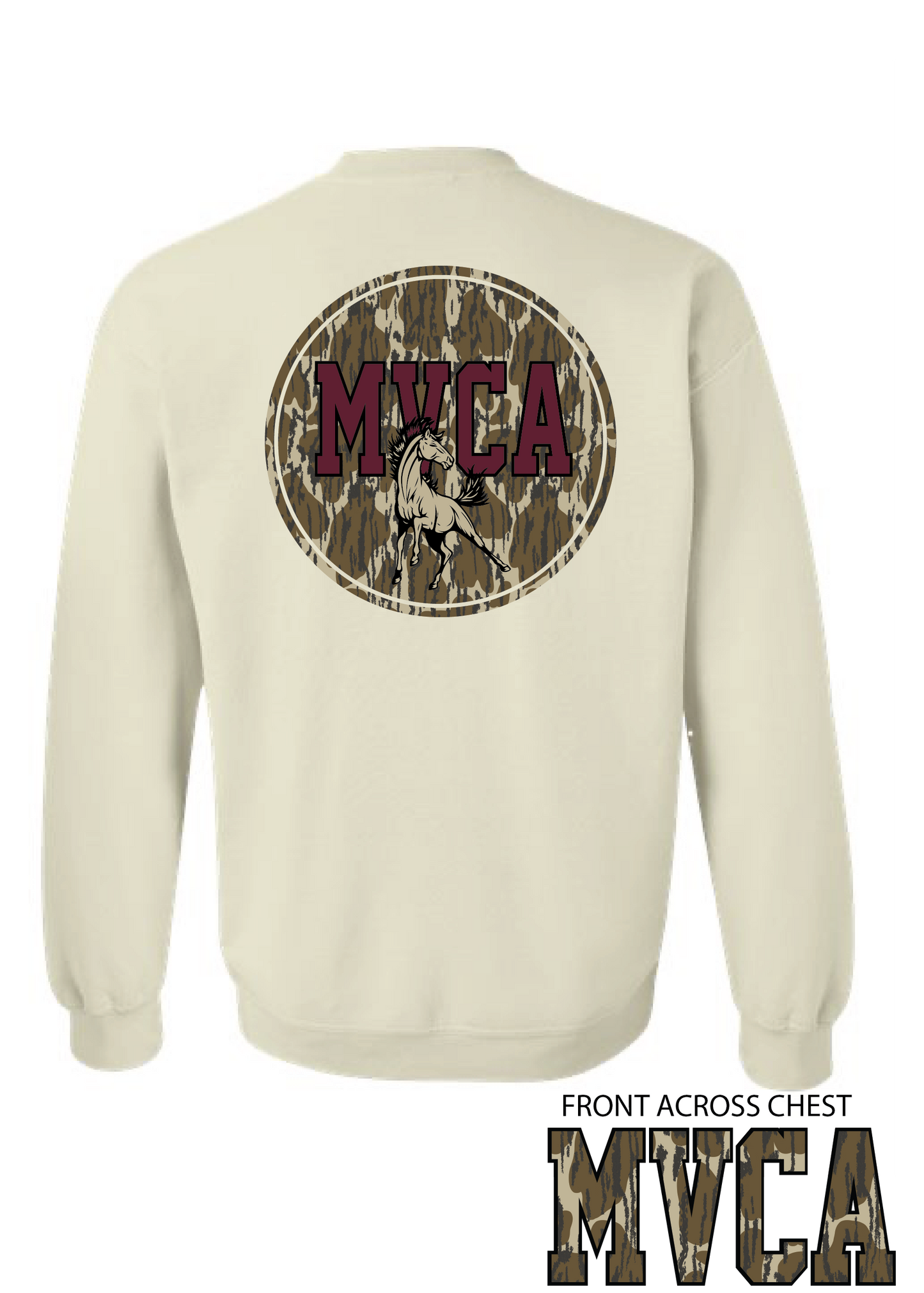 MVCA Bottomlands Camo Sweatshirt
