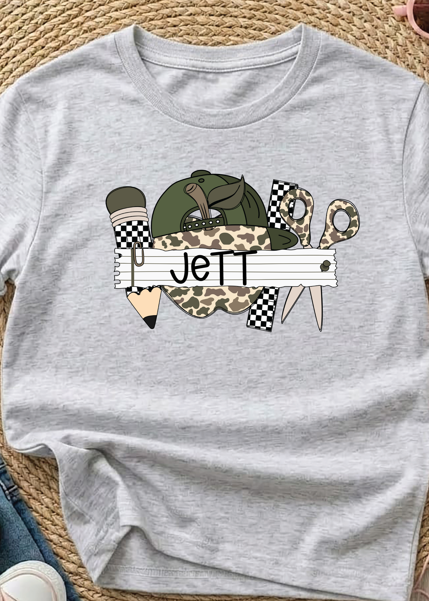 Customized Back2School Boy Shirt