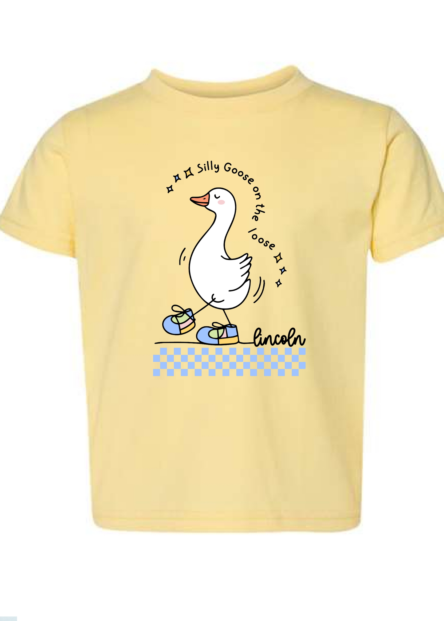 Personalized Silly Goose BOY shirt