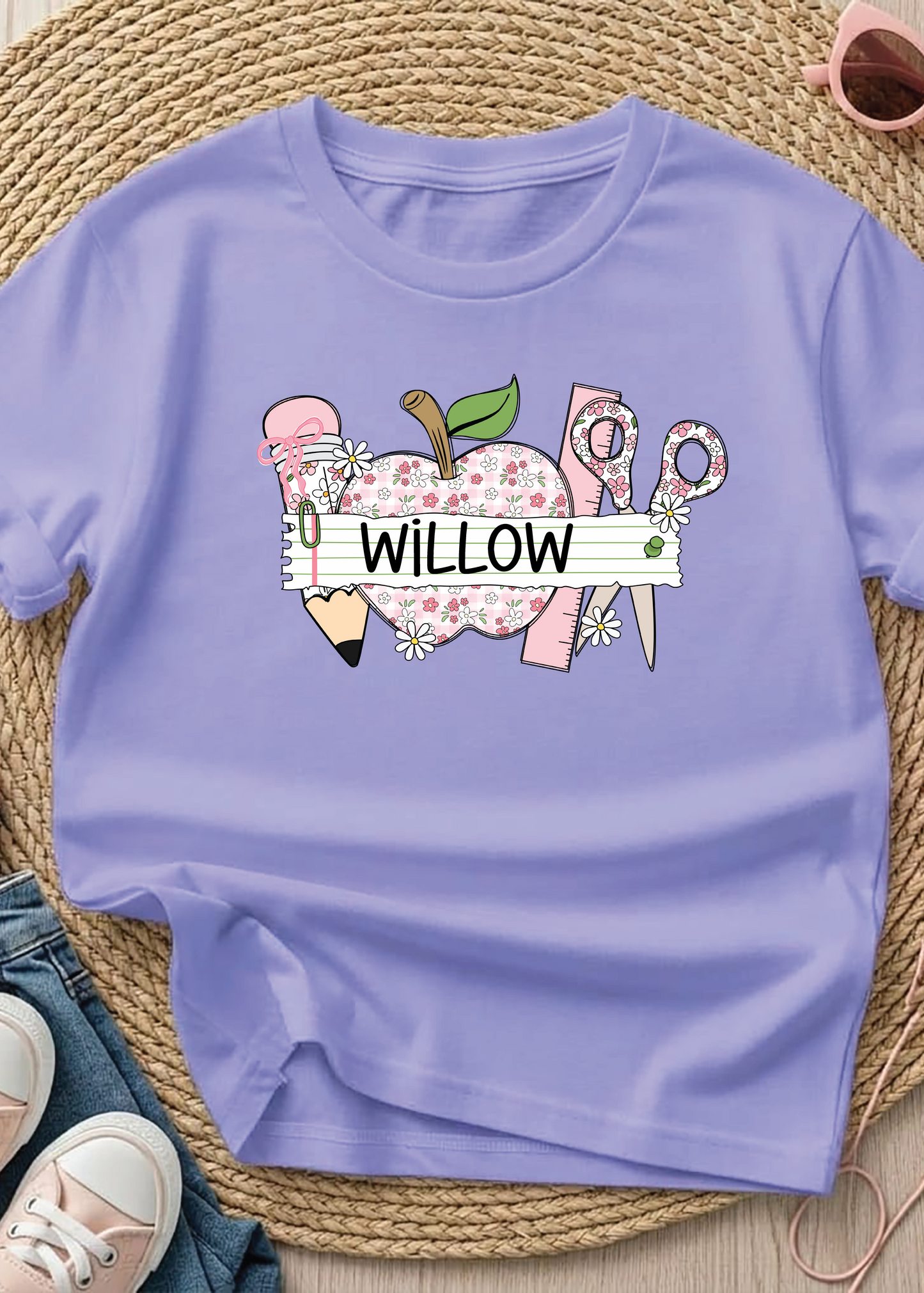 Customized Back2School Girl Shirt