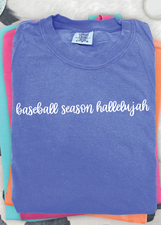 Custom Hallelujah Comfort Color Tee