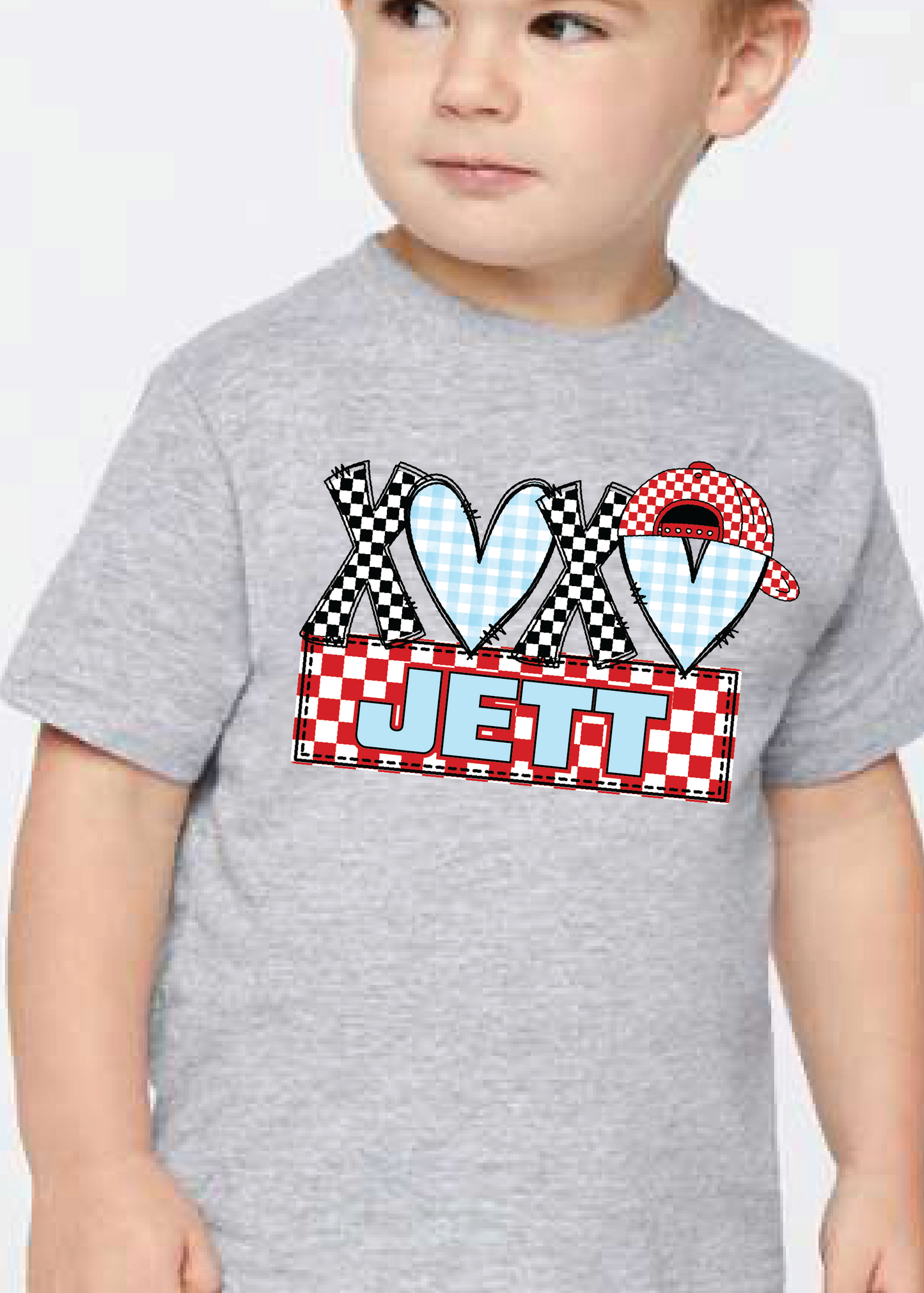 Boys xoxo cool dude name tee