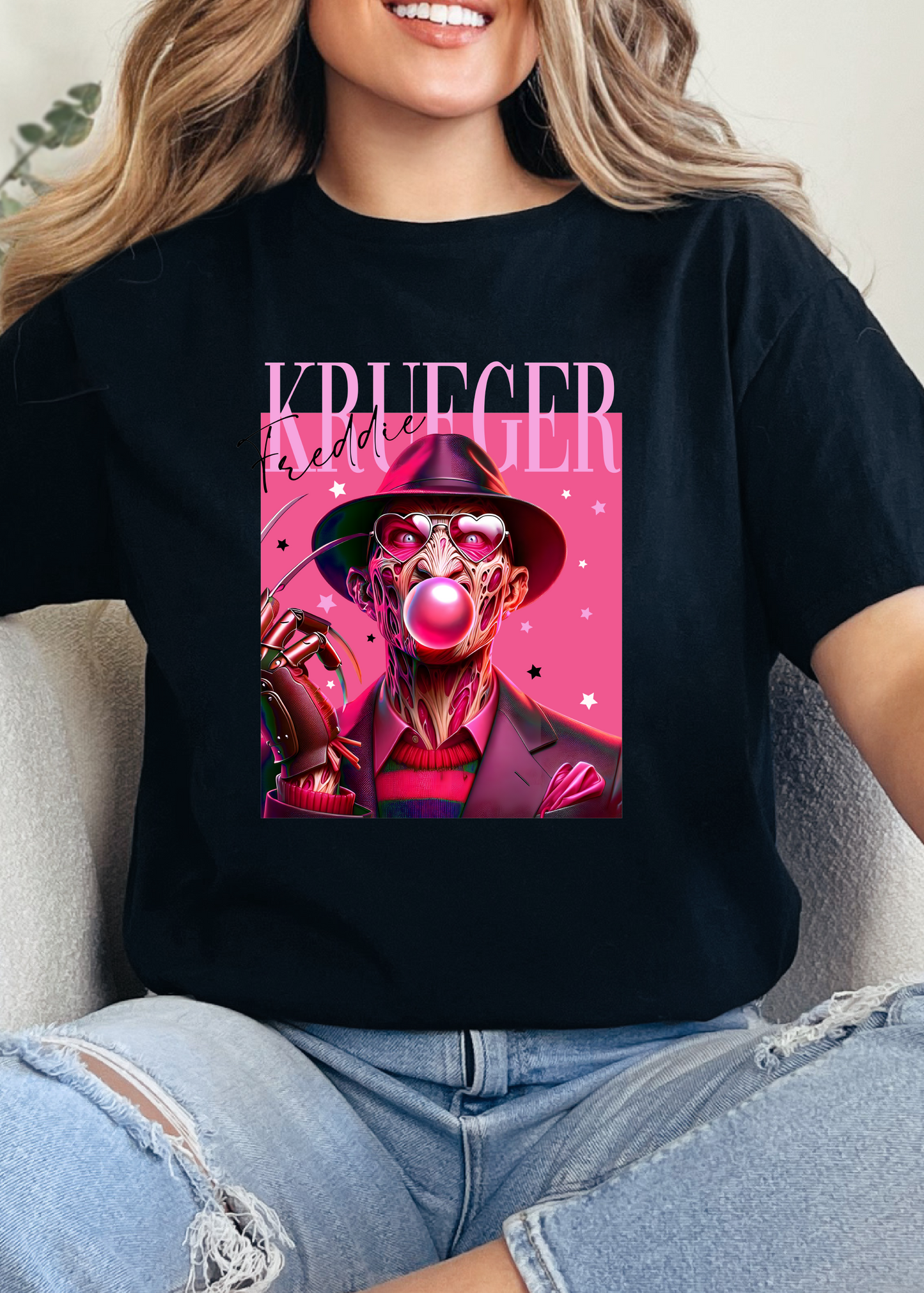 Krueger Bubblegum Graphic Tee