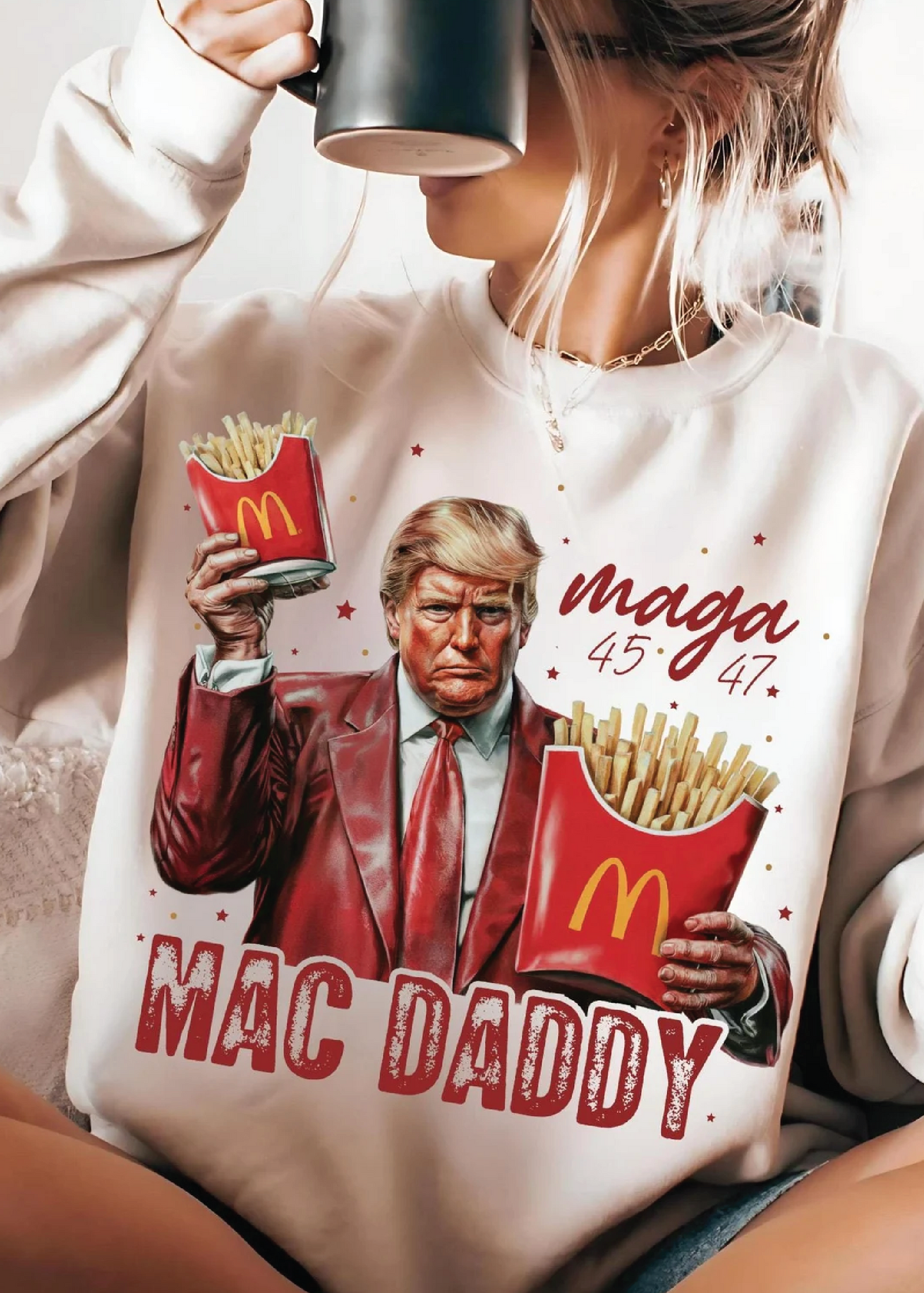 Mac Daddy Trump Crewneck