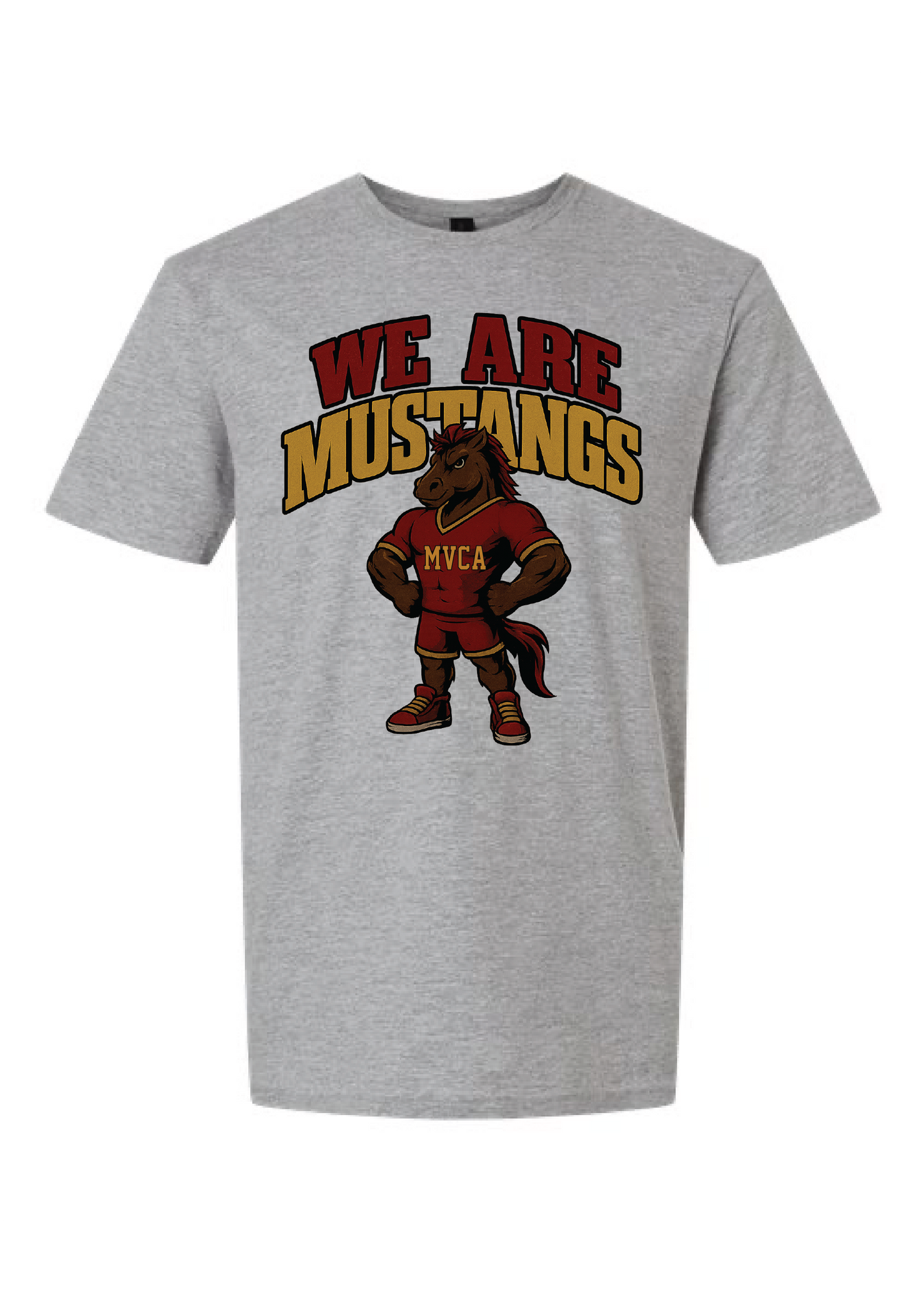 MVCA We are Mustangs Graphic Tee
