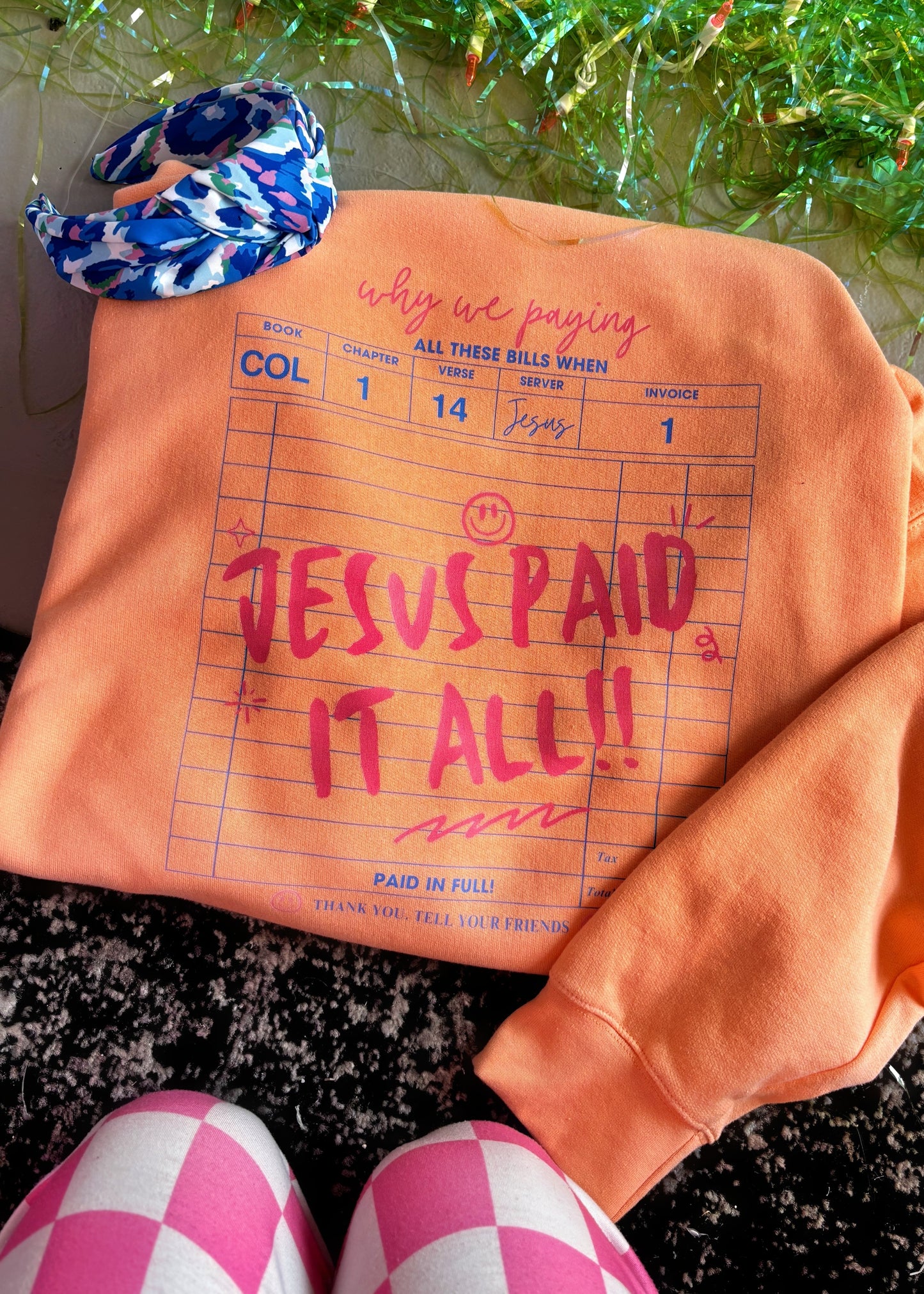 Jesus Paid it all Sweatshirt