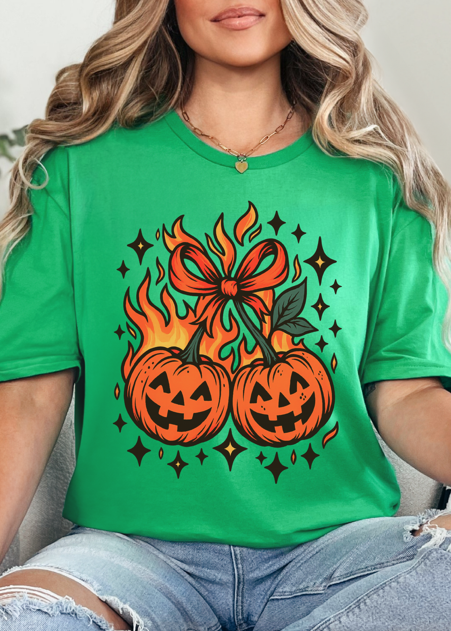 Cherry Pumpkins Graphic Tee