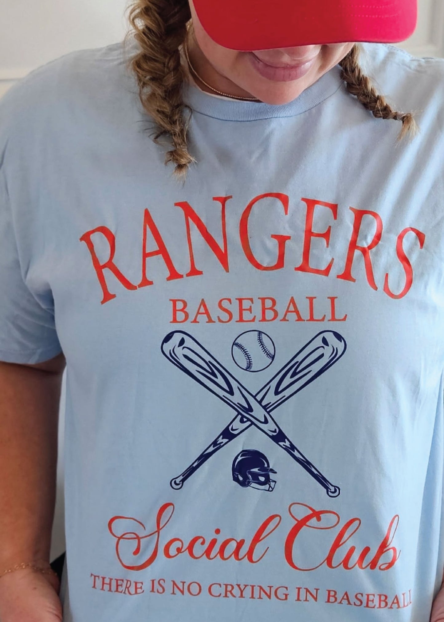 Rangers Baseball Social Club Tee