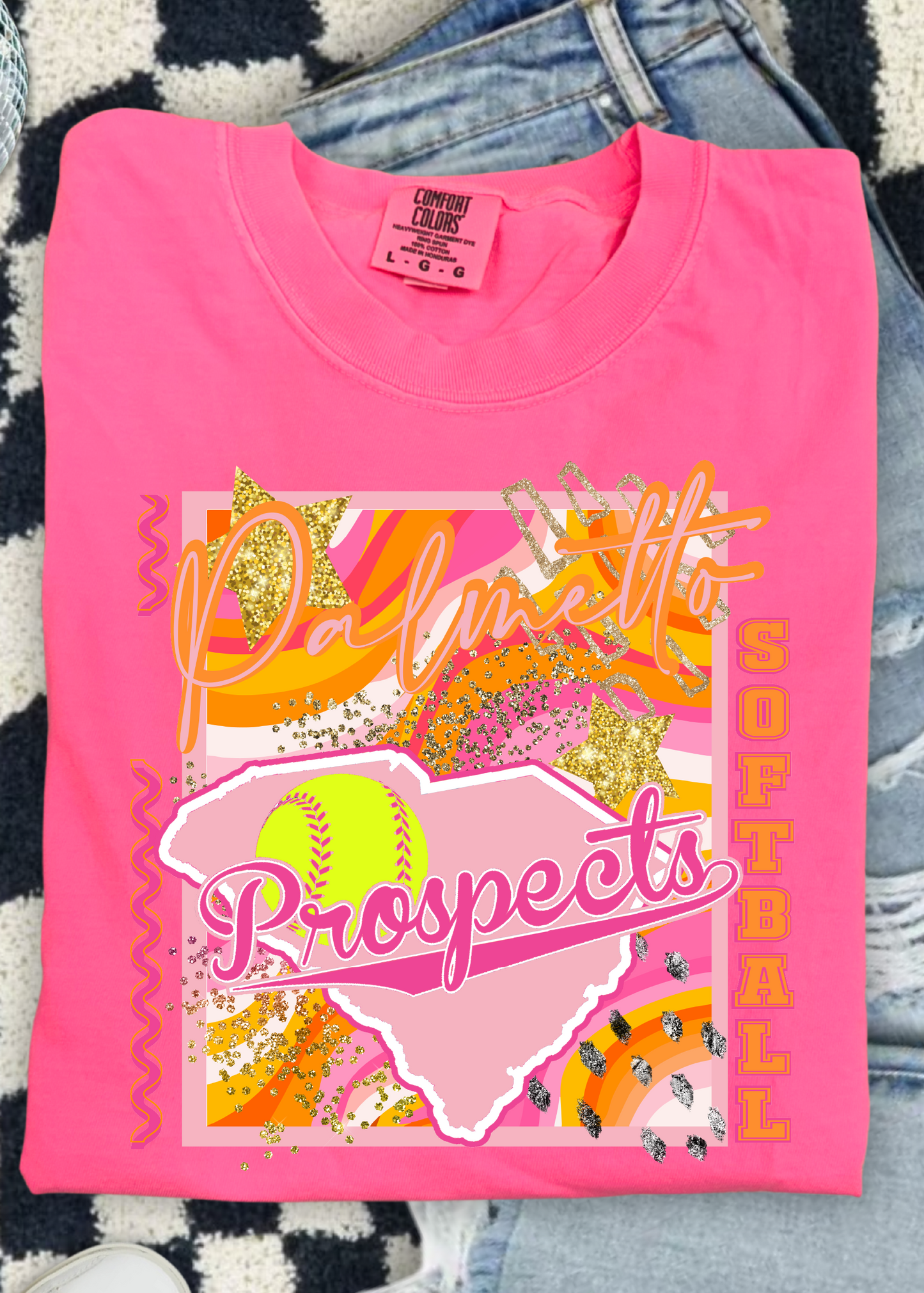 Prospects Abstract Comfort Color Tee