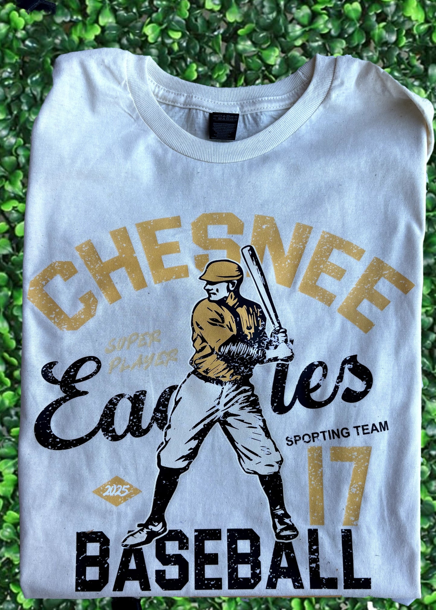 Custom Retro Baseball Tee